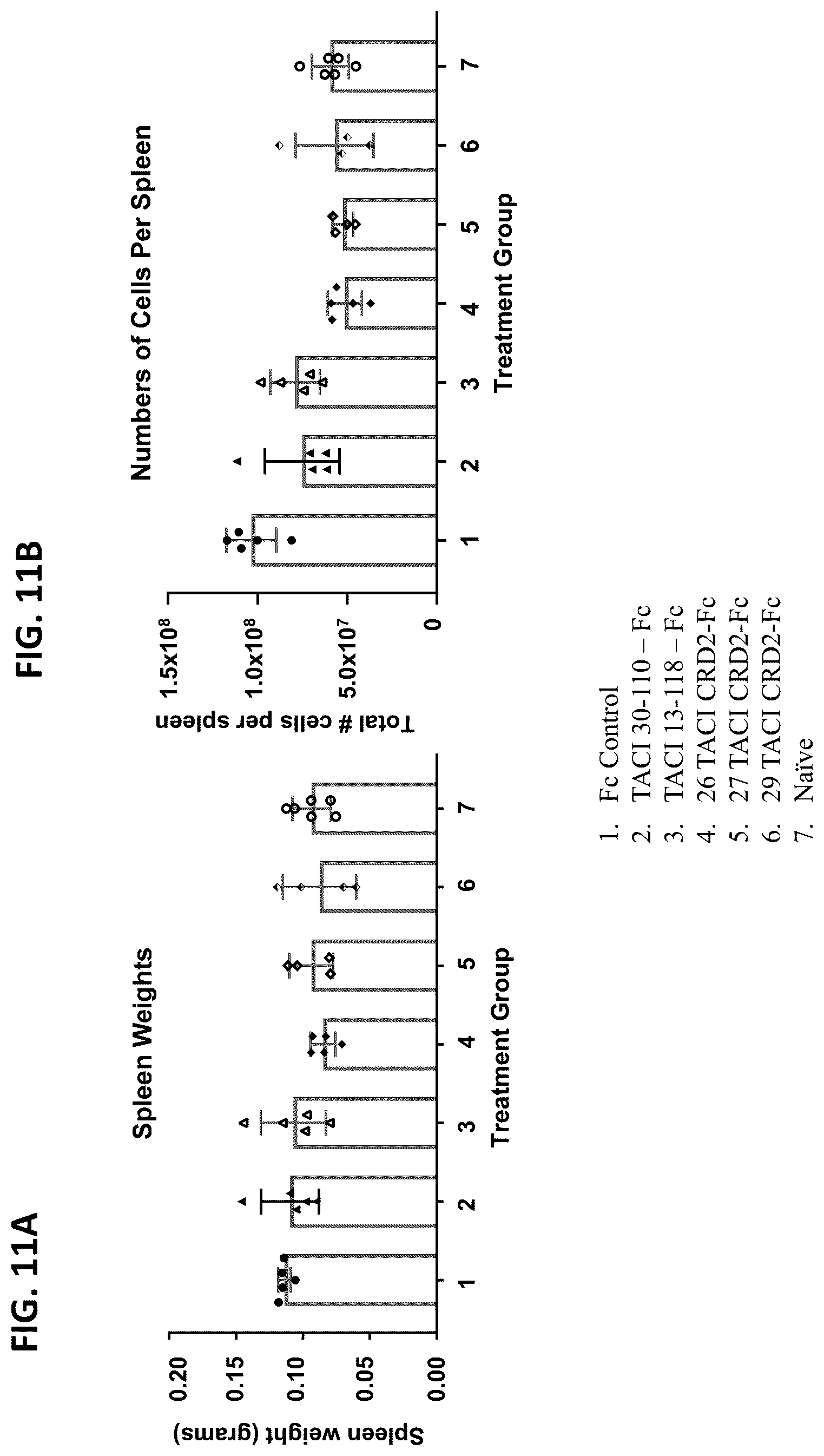 Patent US12612447 Figure 16 – April and BAFF inhibitory immunomodulatory proteins and methods of use thereof