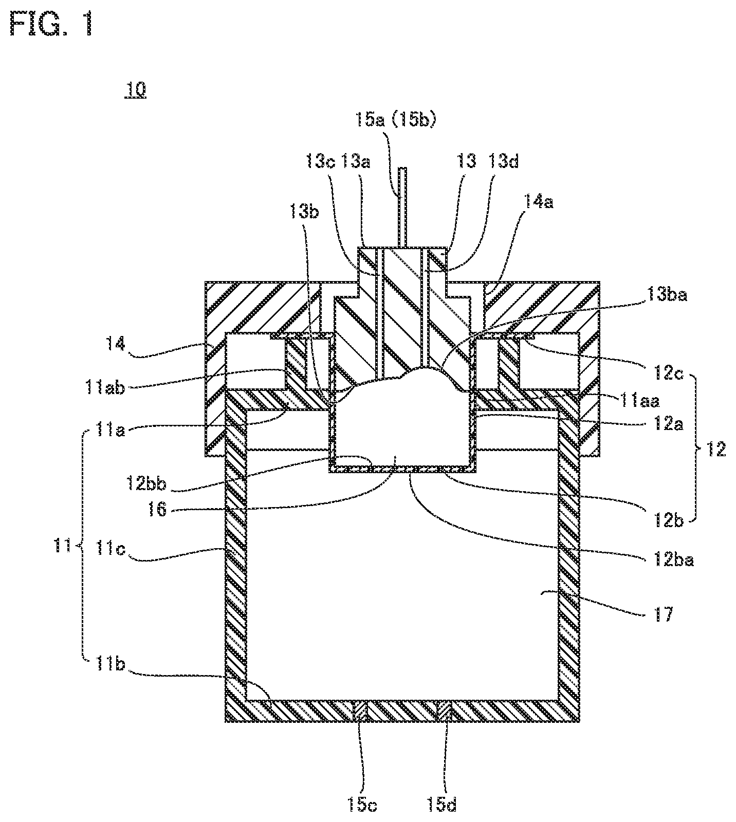 Patent US12612586 — Cell culture container and cell culture system — Figure 1