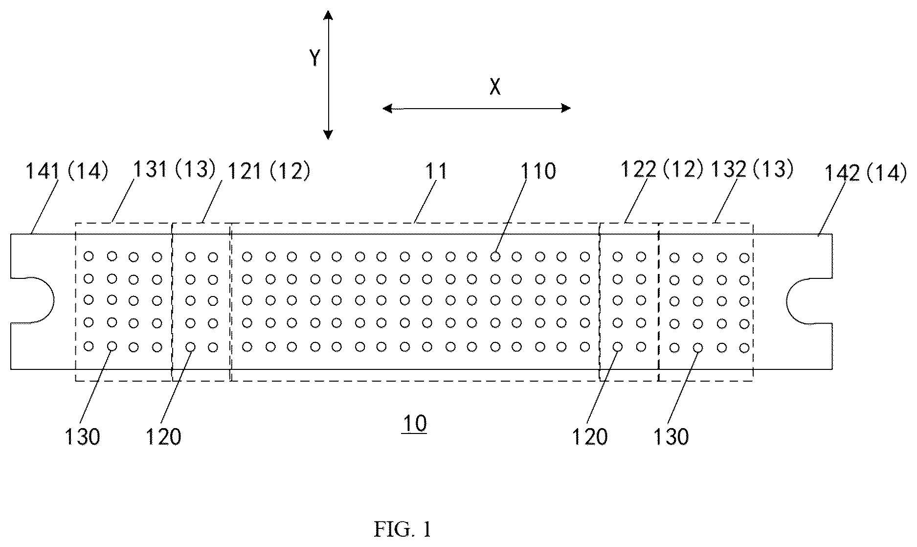 Patent US12612688 — Mask, mask assembly, and method for manufacturing mask assembly — Figure 1