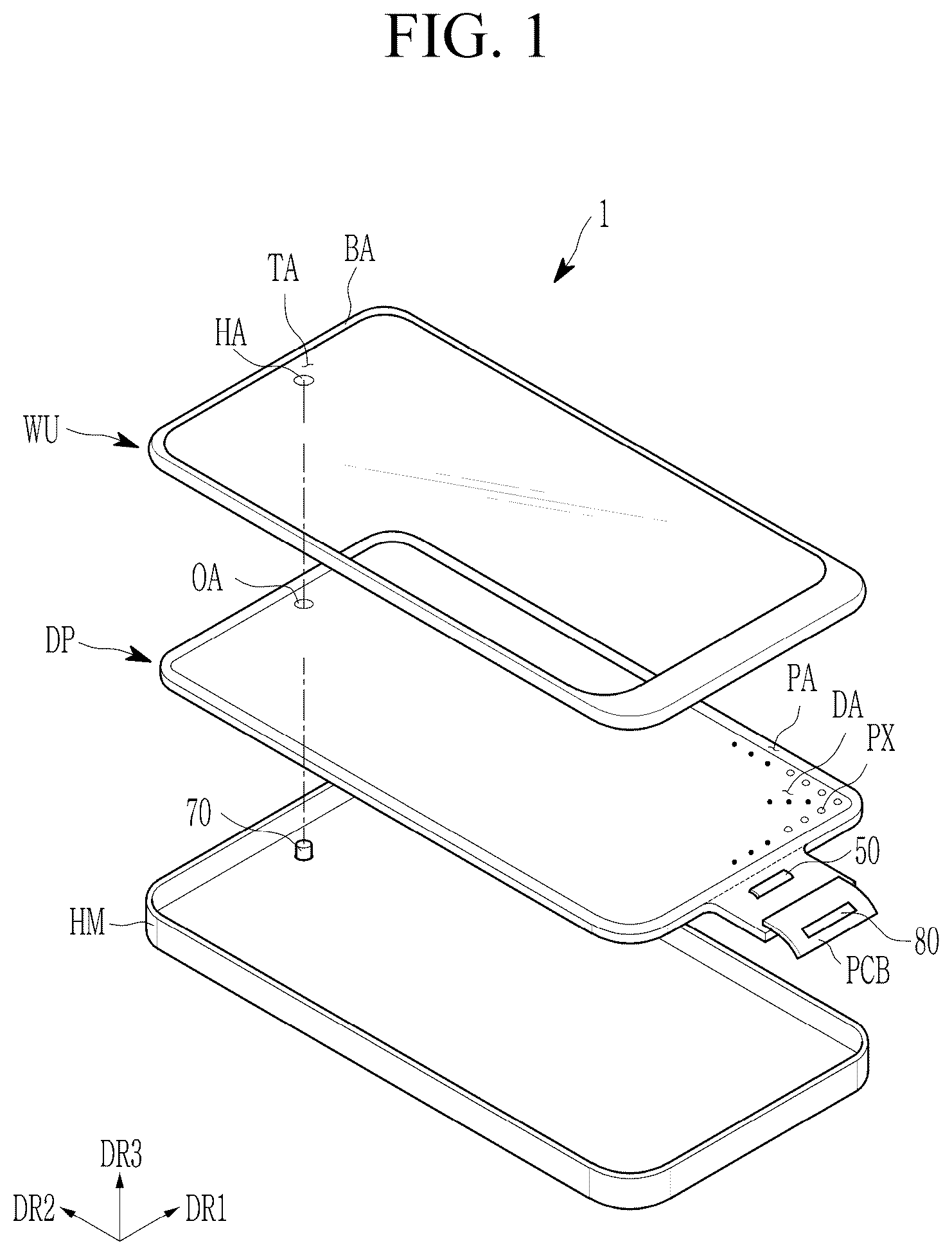 Patent US12612689 — Mask stick and mask assembly including the same — Figure 1