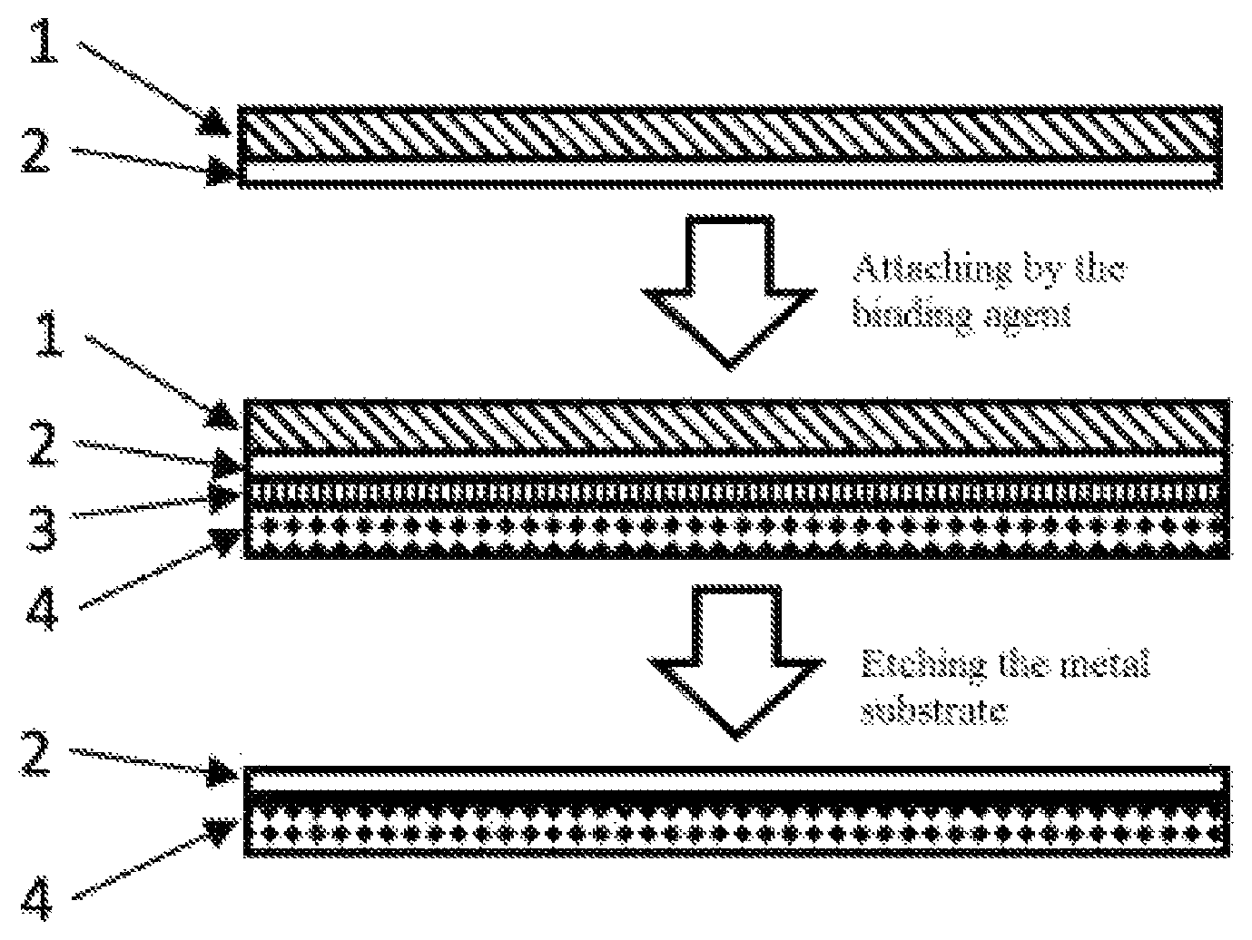 Patent US12612699 — Binding agent for graphene film transfer and transfer method of graphene film — Figure 1