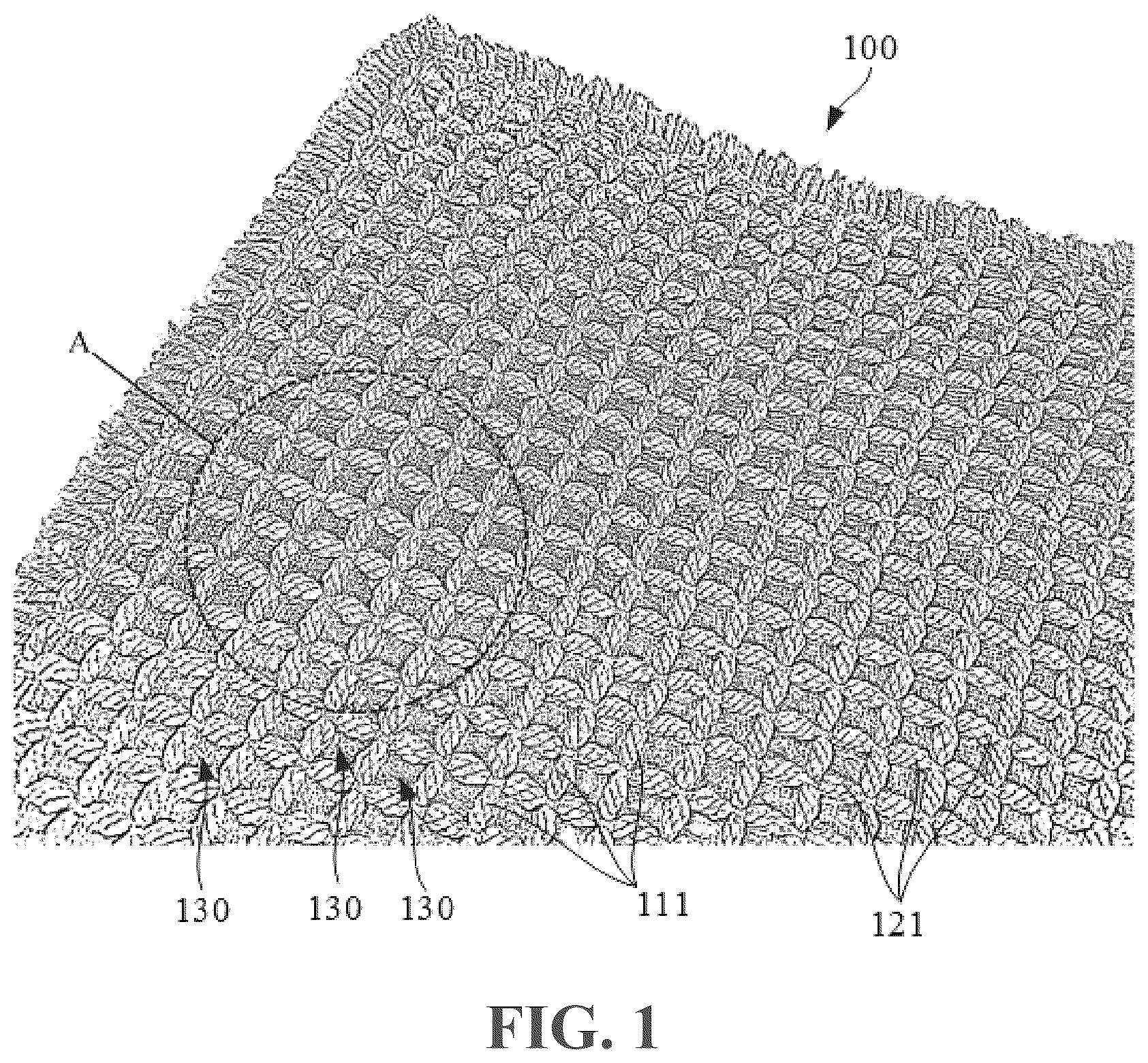 Patent US12612716 — Waffle weave floor mat — Figure 1