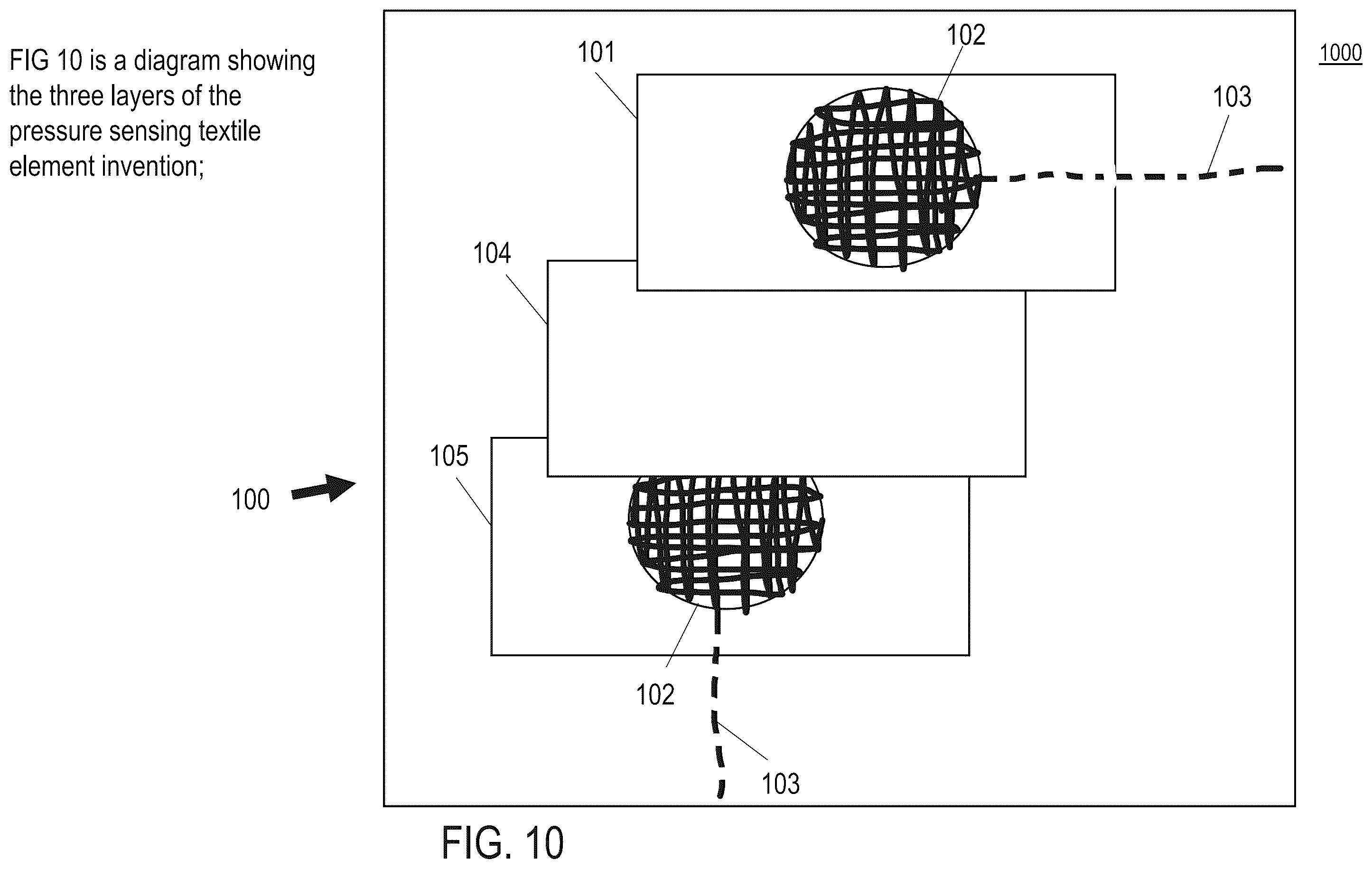 Patent US12612720 Figure 18 – Apparatus, method and computer program product for providing pressure sensitive pads in textiles and flexible materials