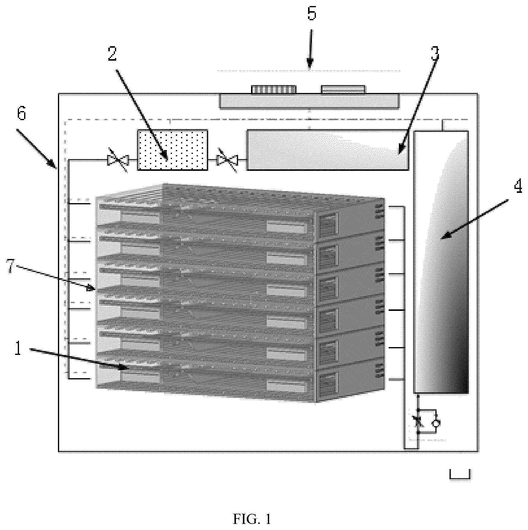 Patent US12612721 — Space textile cleaning equipment and cleaning method — Figure 1