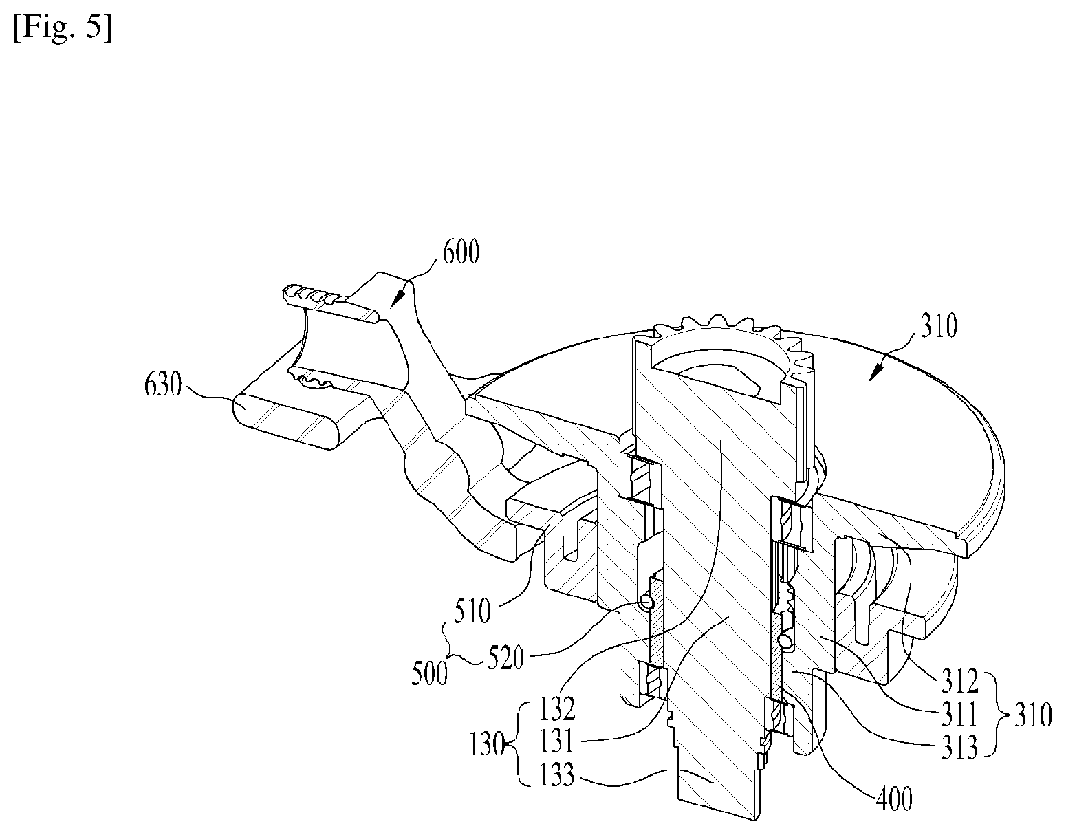 Patent US12612724 Figure 4 – Laundry treating apparatus