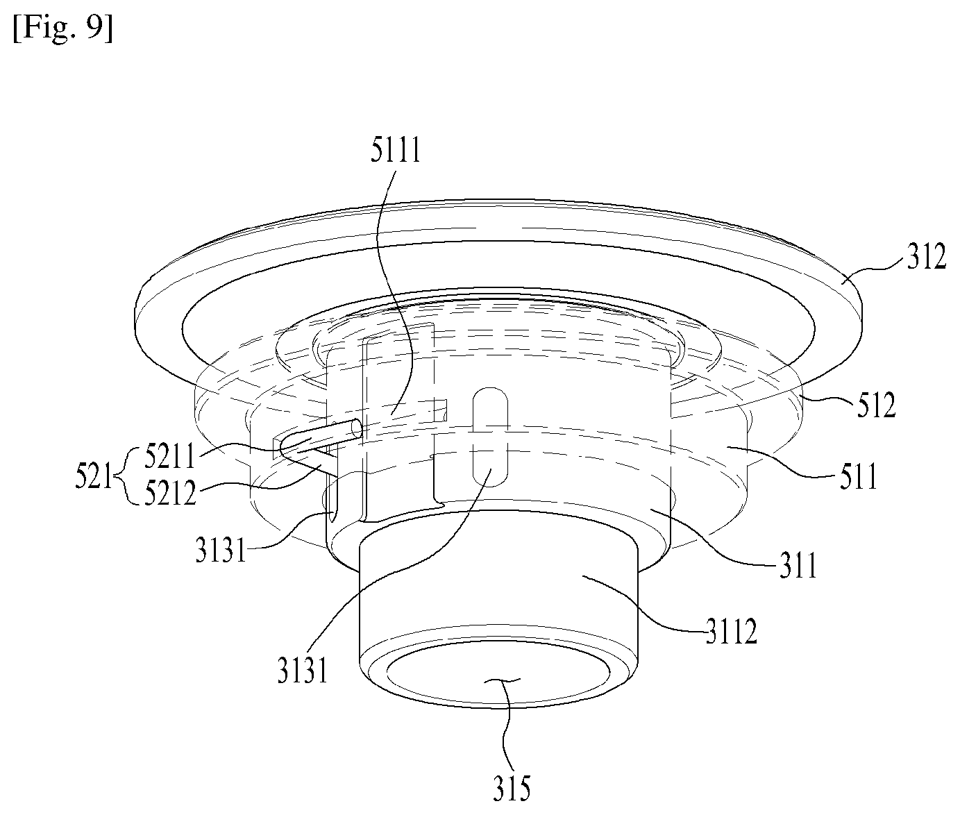Patent US12612724 Figure 7 – Laundry treating apparatus