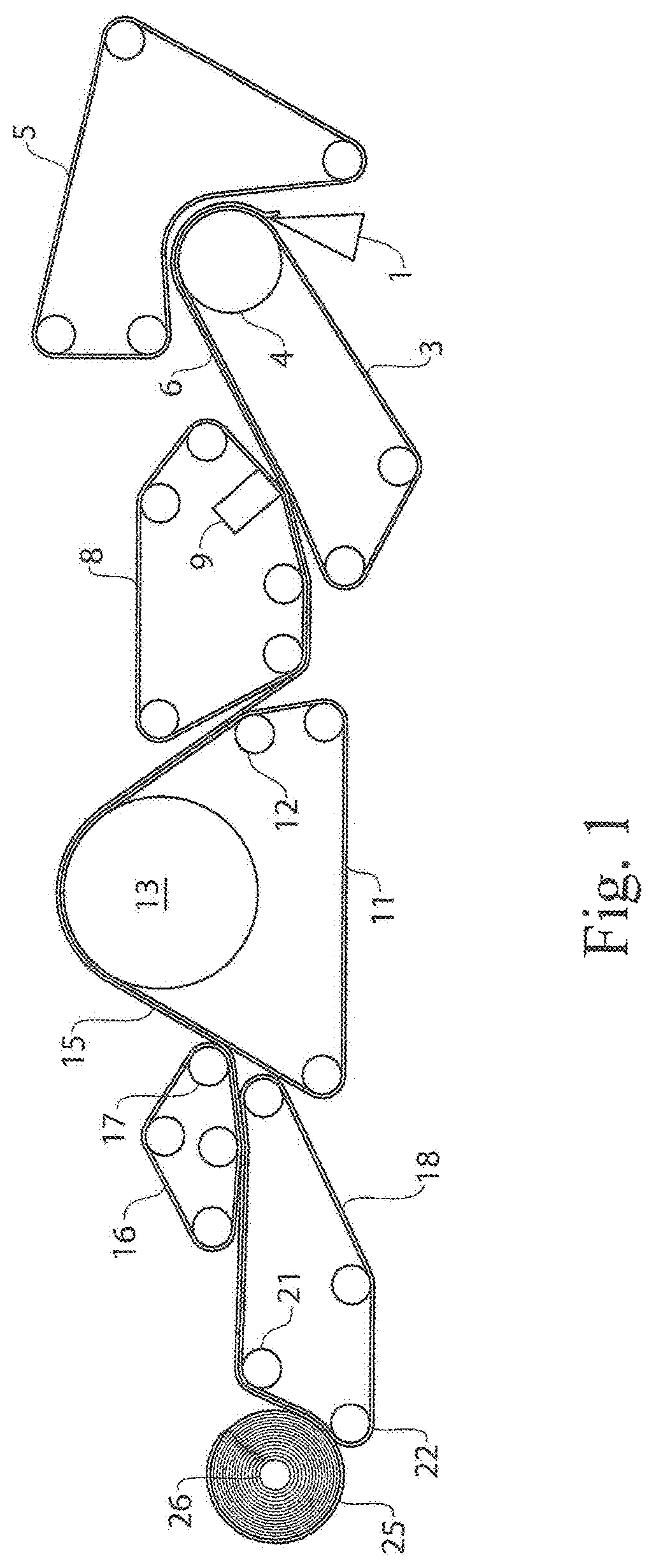 Patent US12612738 — Absorbent paper products having unique physical strength properties — Figure 1