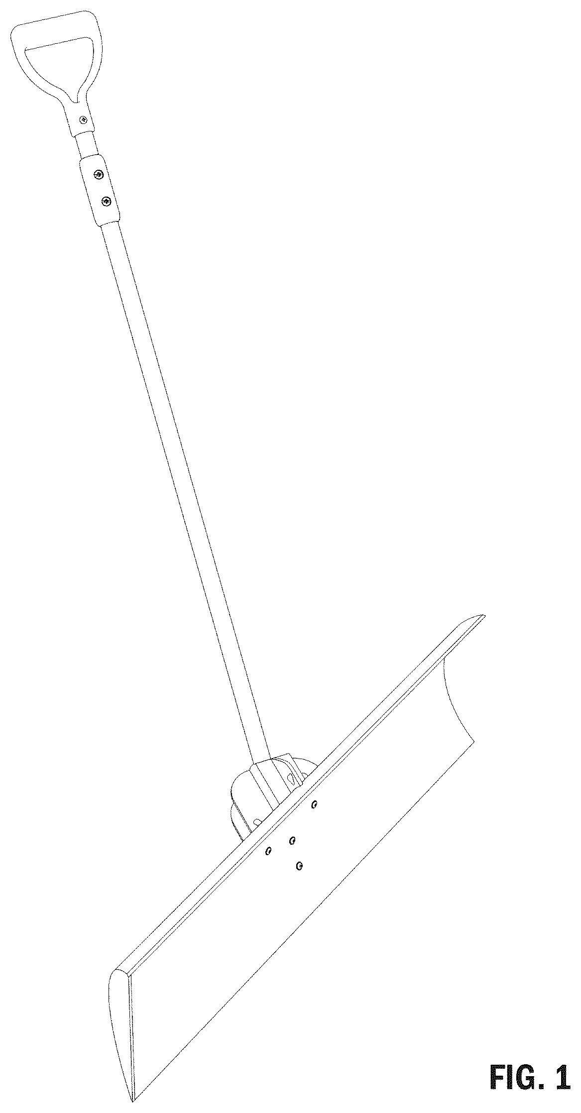 Patent US12612750 — Articulating pusher shovel — Figure 1