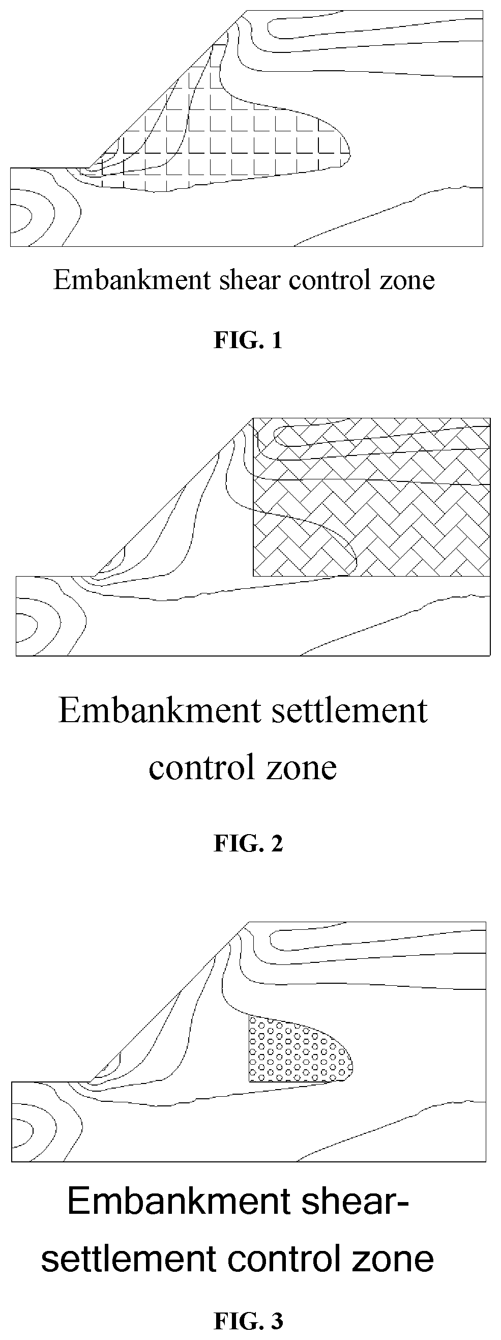 Patent US12612755 — Pre-disintegrated soft rock embankment structure based on spatial function zones and design method thereof — Figure 1