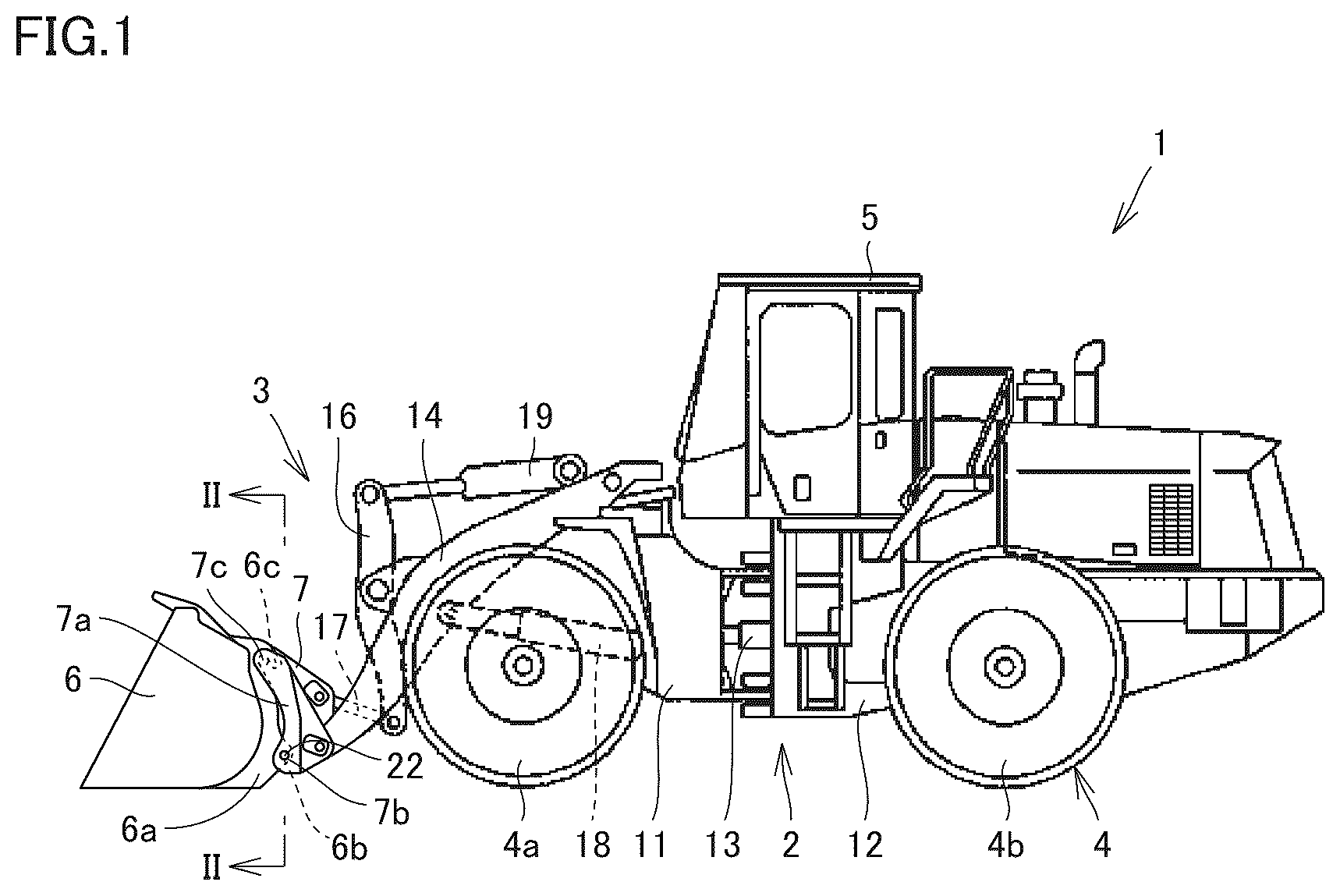 Patent US12612757 — Hydraulic system for work machine, work machine, and method for controlling hydraulic system — Figure 1