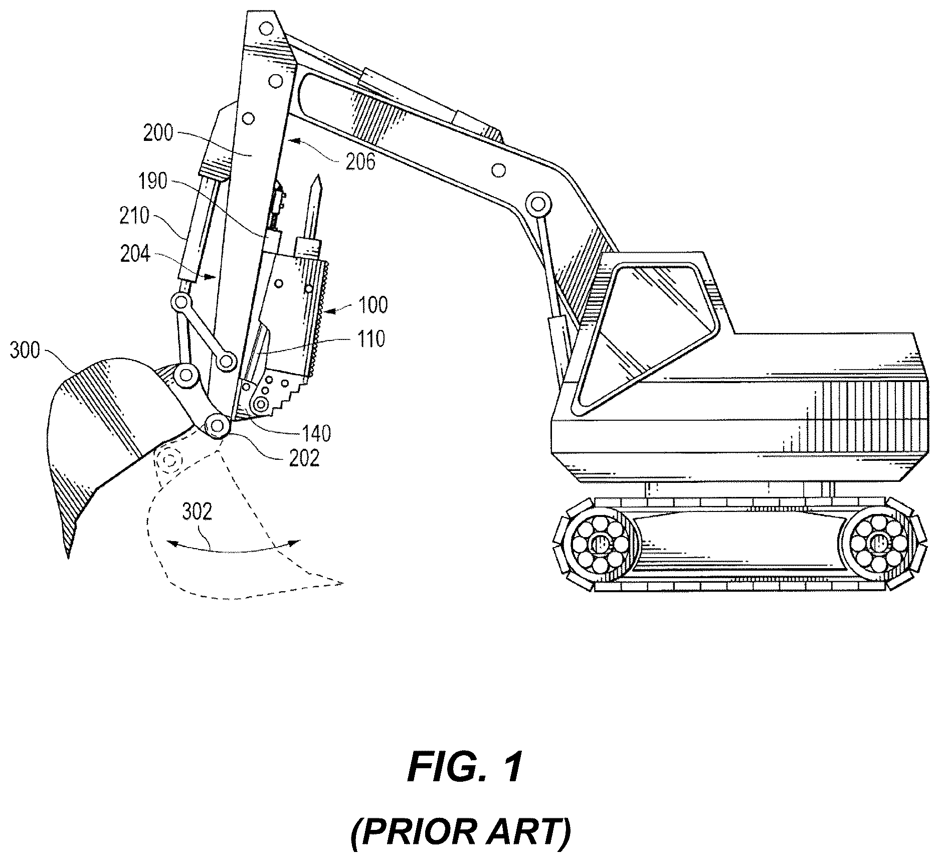 Patent US12612761 — Rockbreaker manipulation apparatus — Figure 1