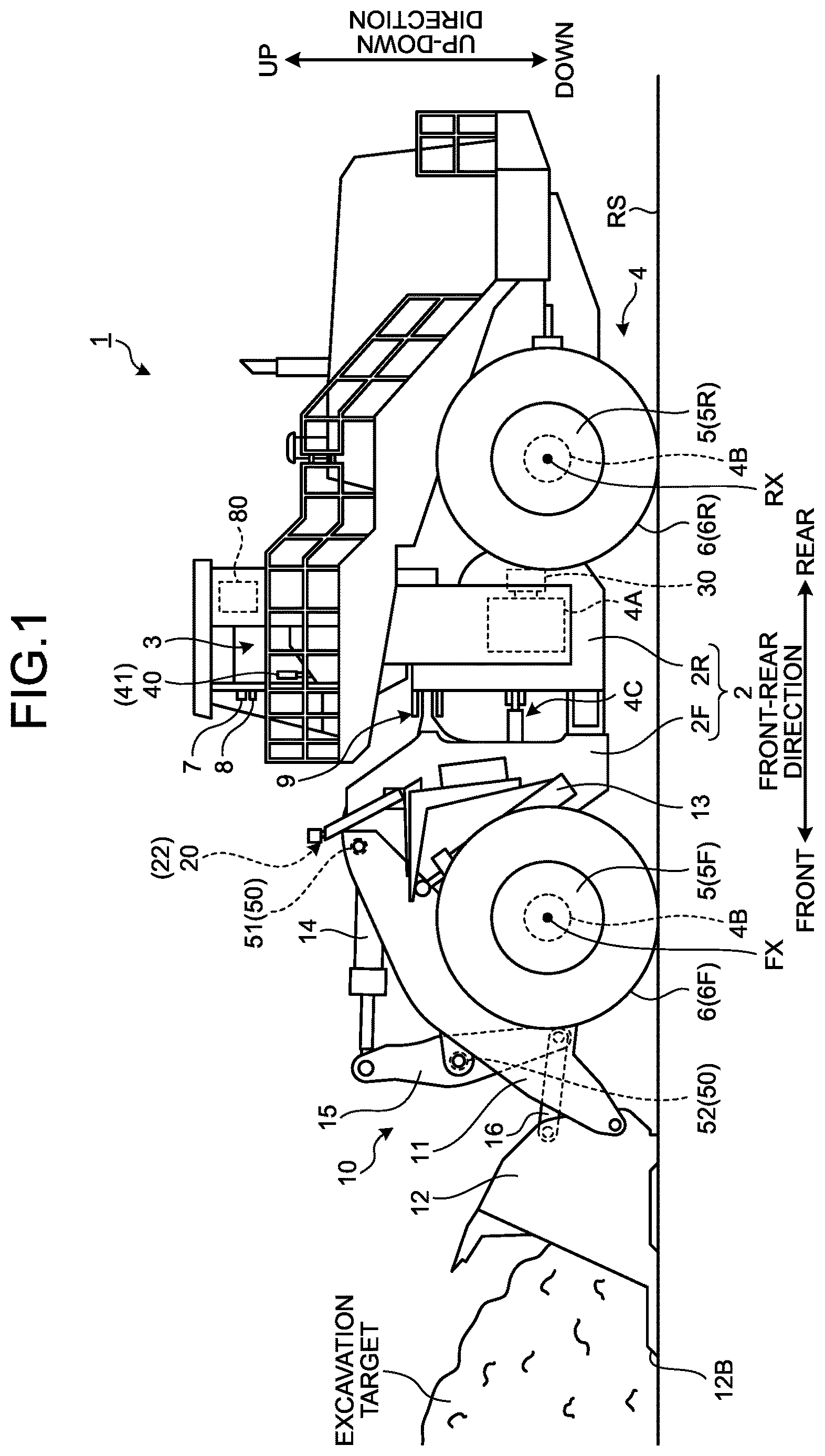Patent US12612767 — Work machine abnormality determination system and work machine abnormality determination method — Figure 1