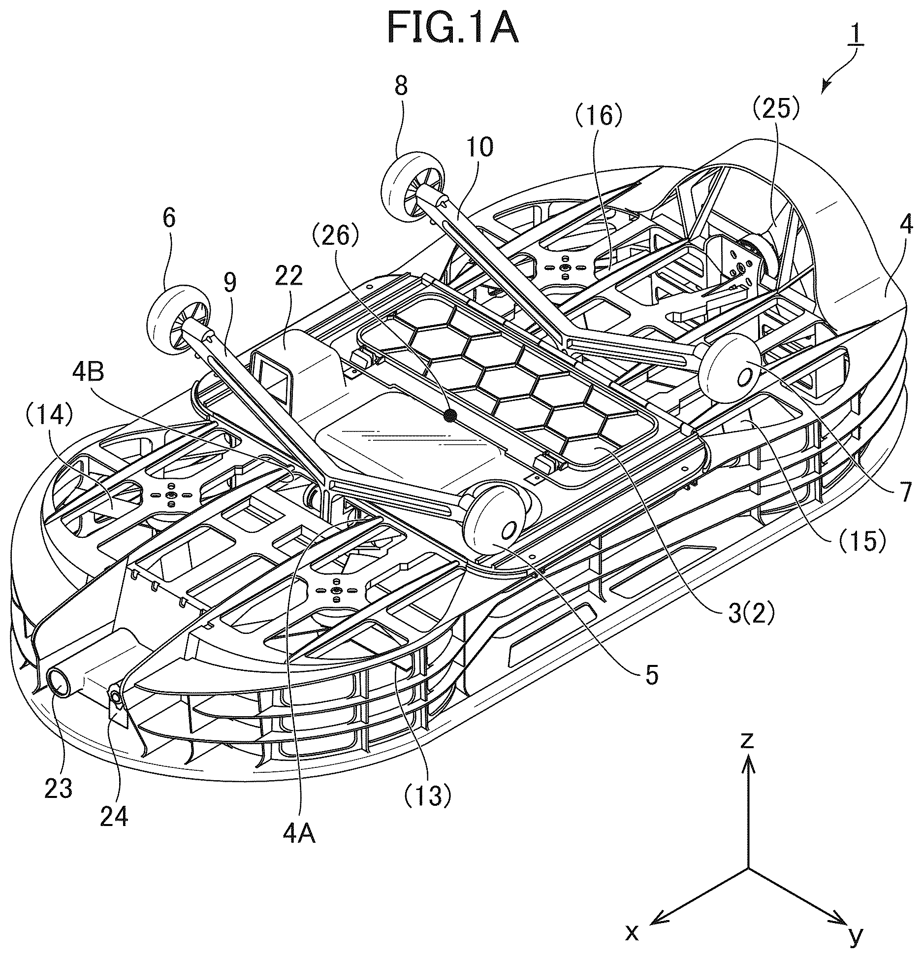 Patent US12612776 — Unmanned aerial vehicle — Figure 1