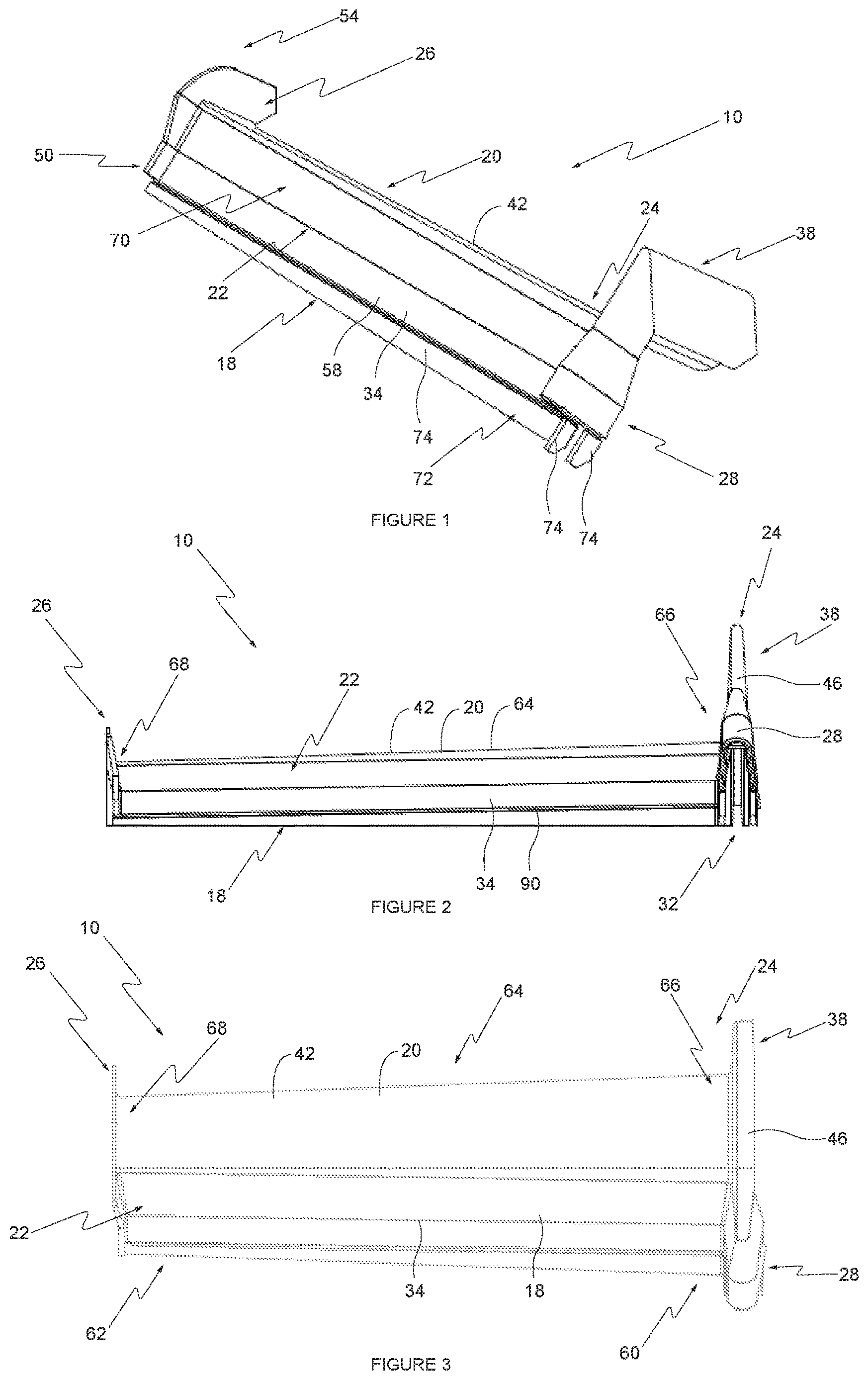 Patent US12612785 — Waterproofing building product — Figure 1