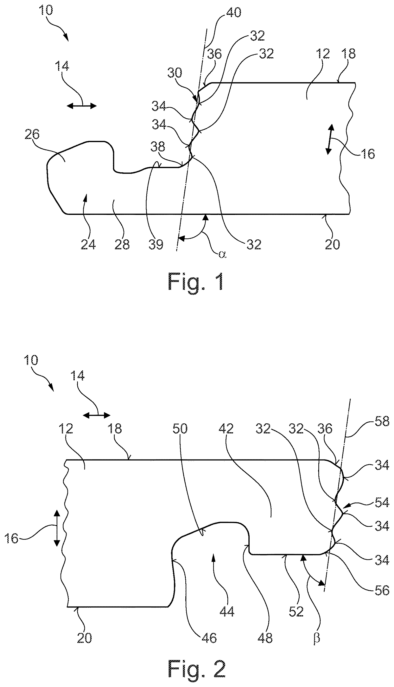 Patent US12612788 — Seep-resistant panel — Figure 1