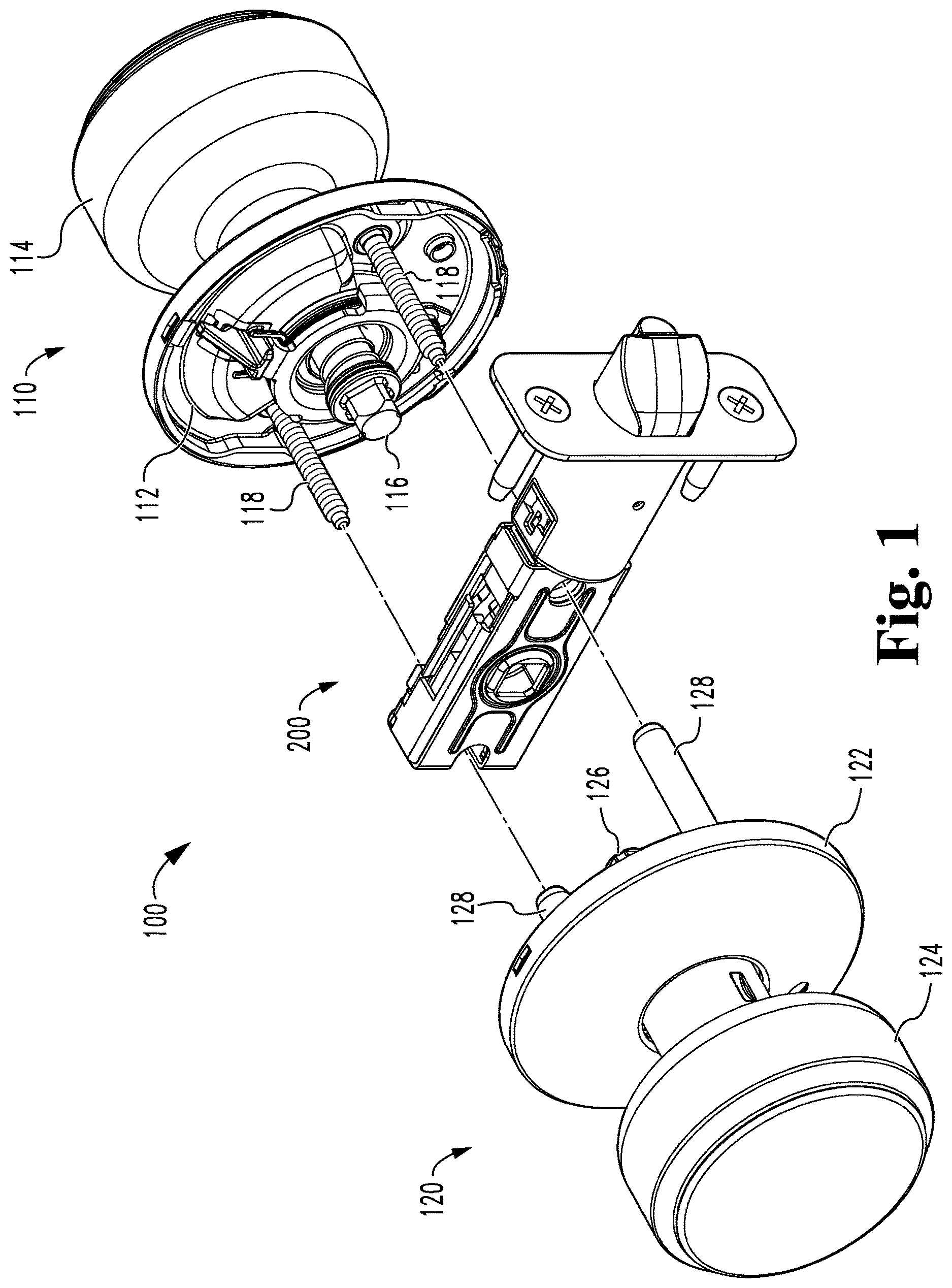 Patent US12612805 — Tubular latch mechanism — Figure 1