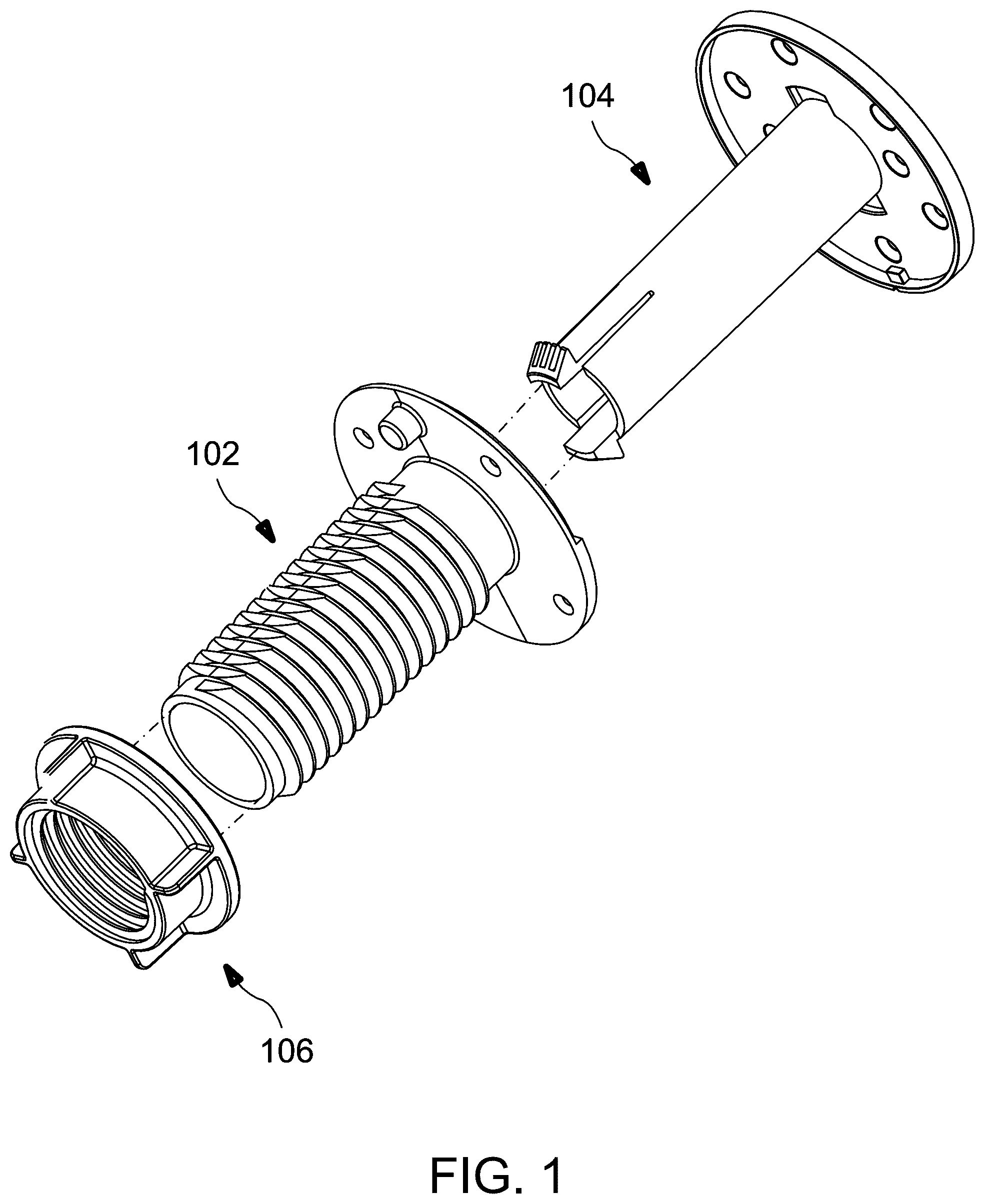 Patent US12612806 — Swivel mount kit — Figure 1