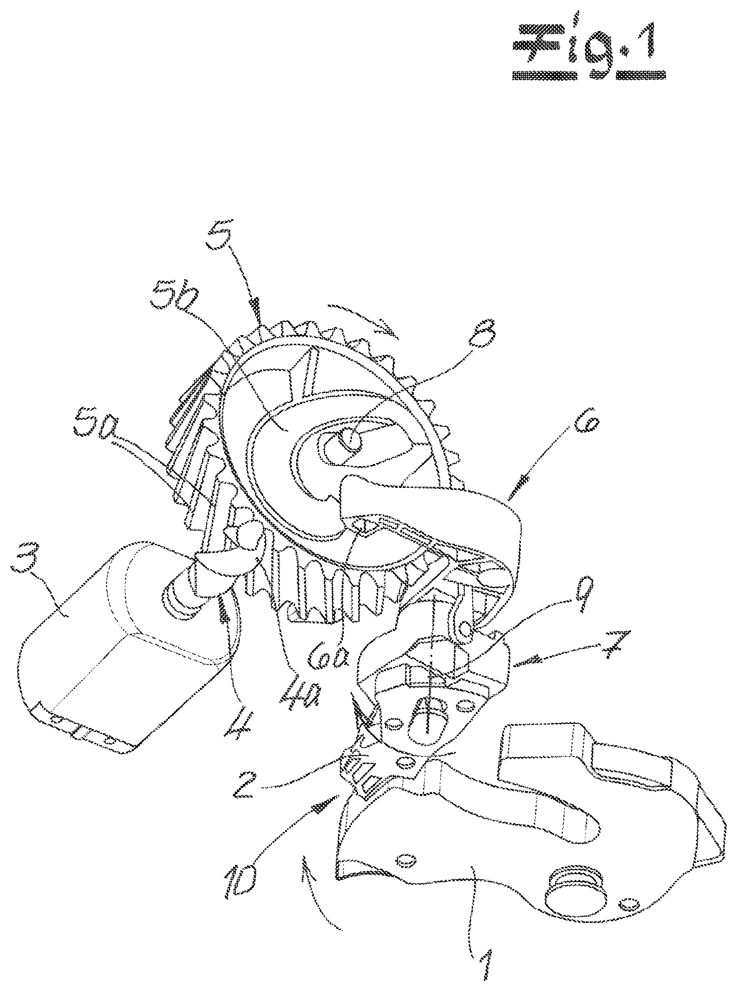 Patent US12612807 — Motor vehicle lock, in particular motor vehicle door lock — Figure 1