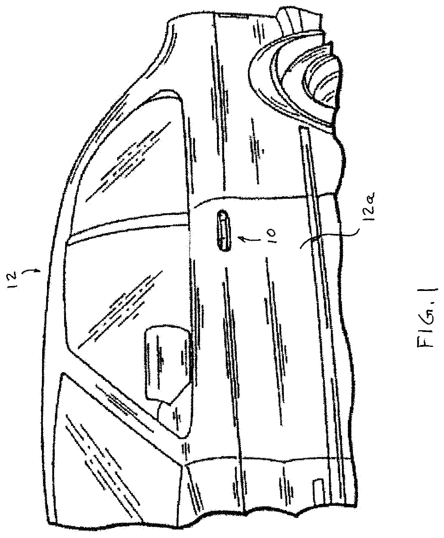 Patent US12612809 — Vehicular access system with extendable and retractable door handle assembly — Figure 1