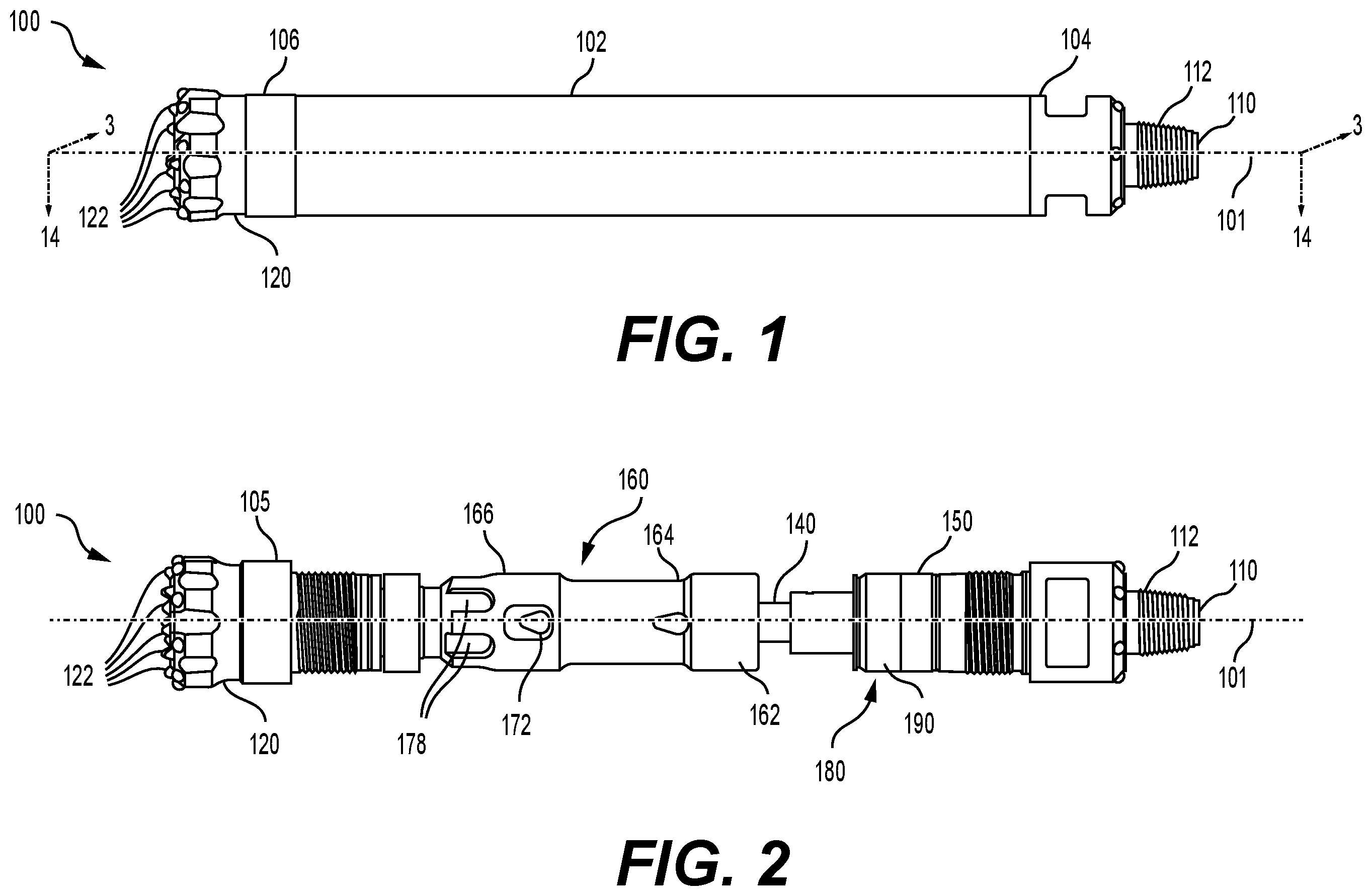 Patent US12612823 — Down-the-hole hammer with adjustable air consumption valve — Figure 1