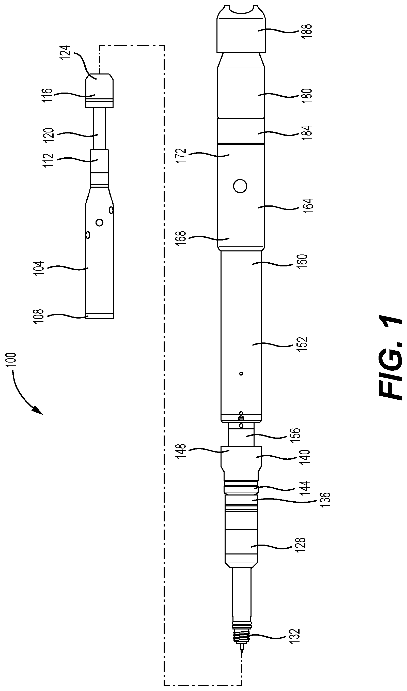 Patent US12612833 — Direct-to-gun setting tool — Figure 1