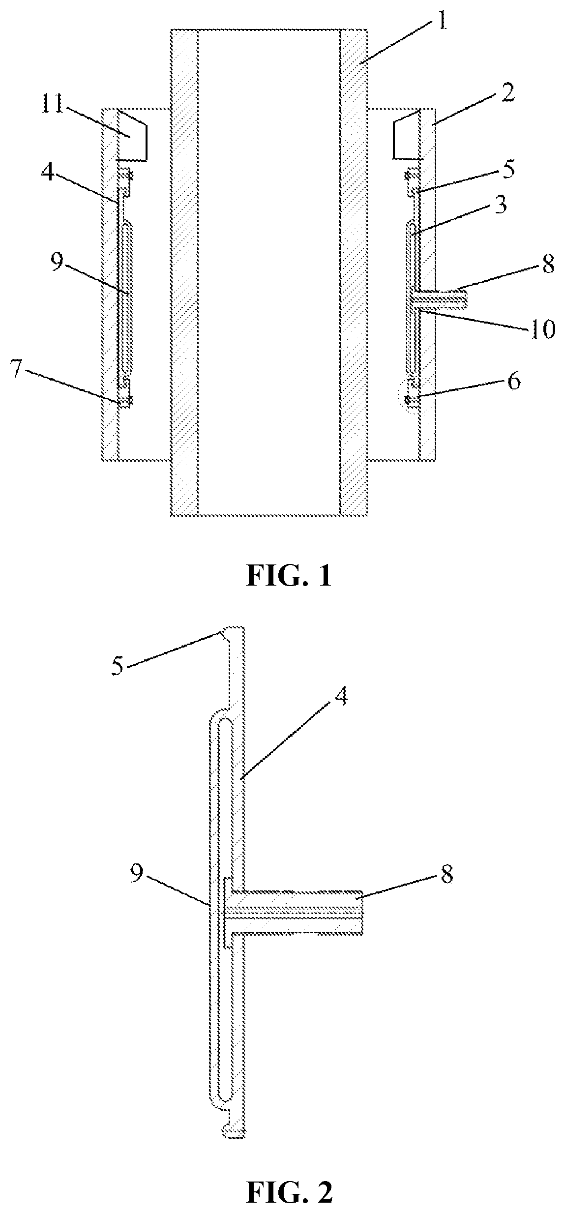 Patent US12612837 Figure 1 – Inflatable active packer