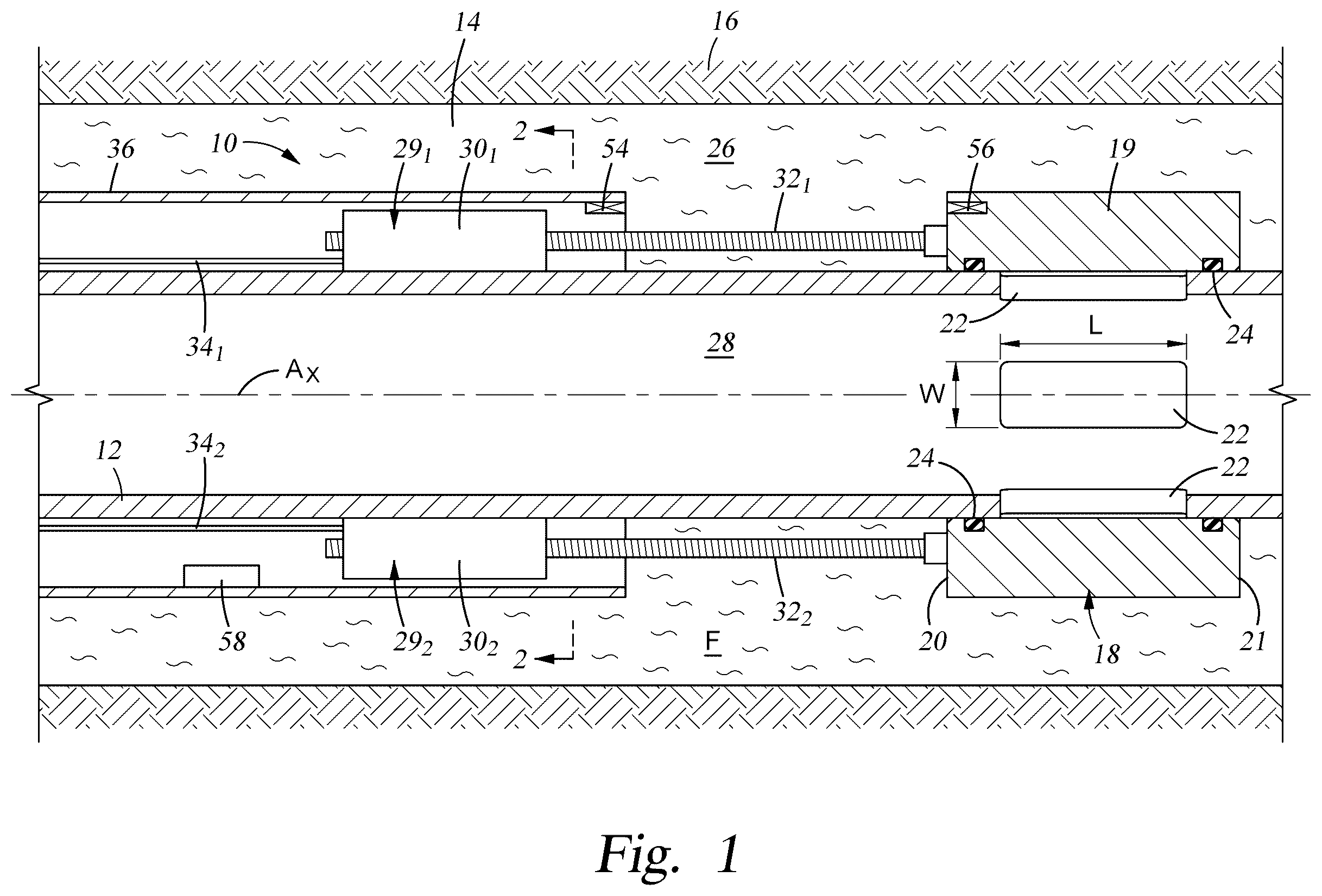 Patent US12612842 — Multiple circumferential actuators for actuating downhole valves — Figure 1