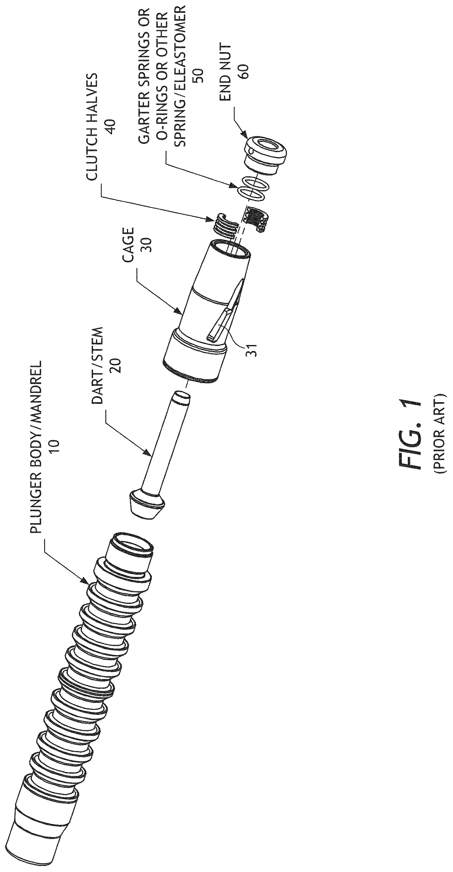 Patent US12612845 — Dart and clutch assembly — Figure 1