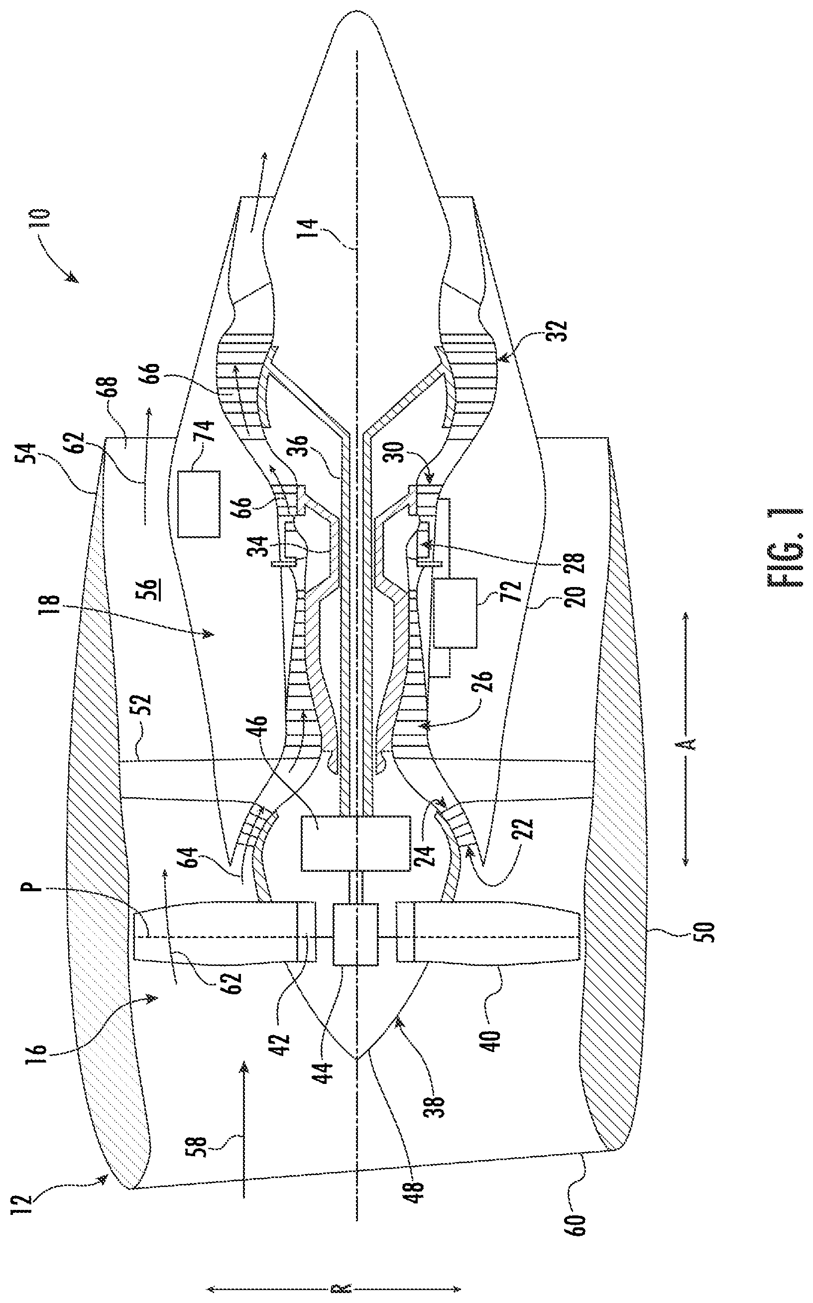 Patent US12612864 — Passive flow modulation device — Figure 1