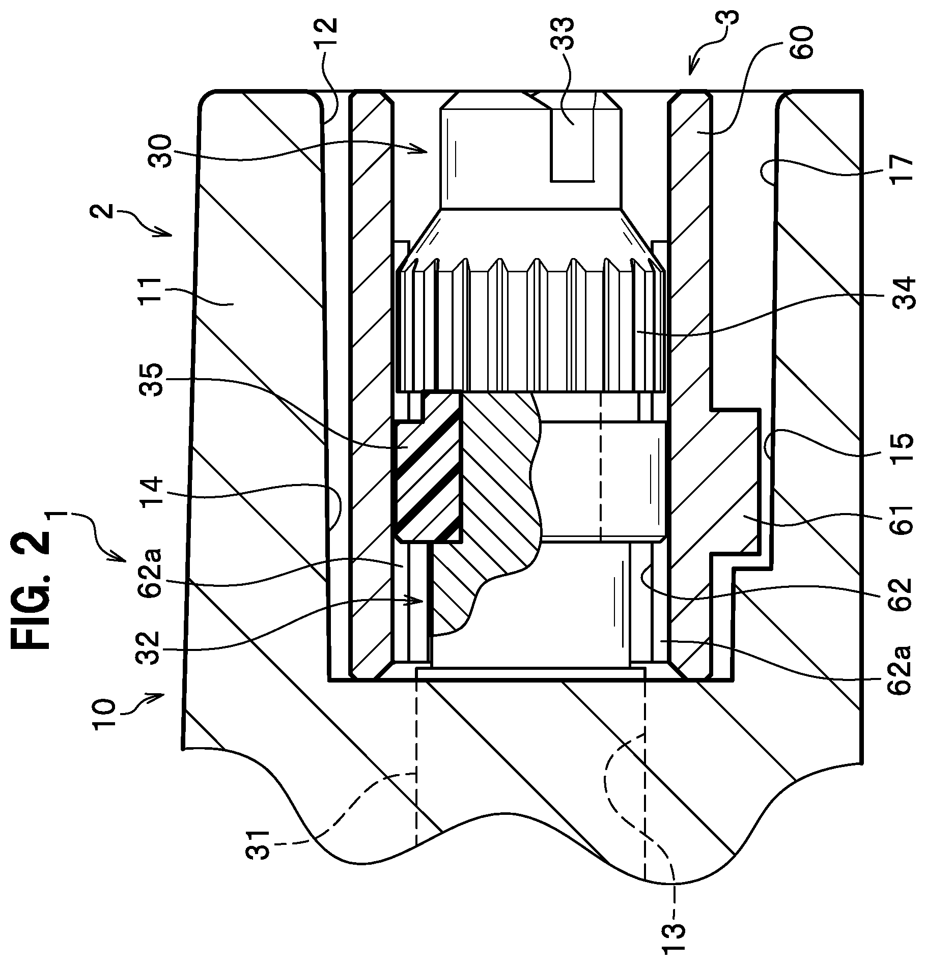 Patent US12612884 Figure 2 – Flow control restrictor