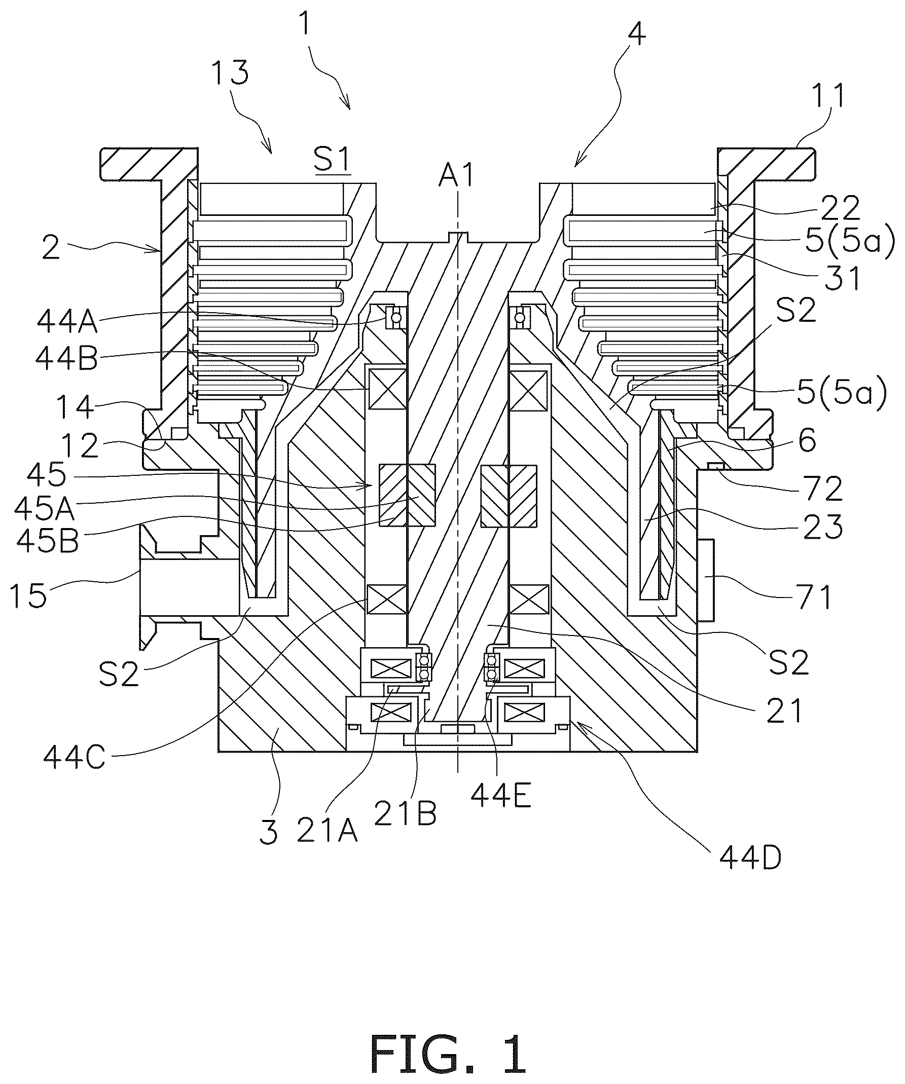 Patent US12612918 — Vacuum pump — Figure 1