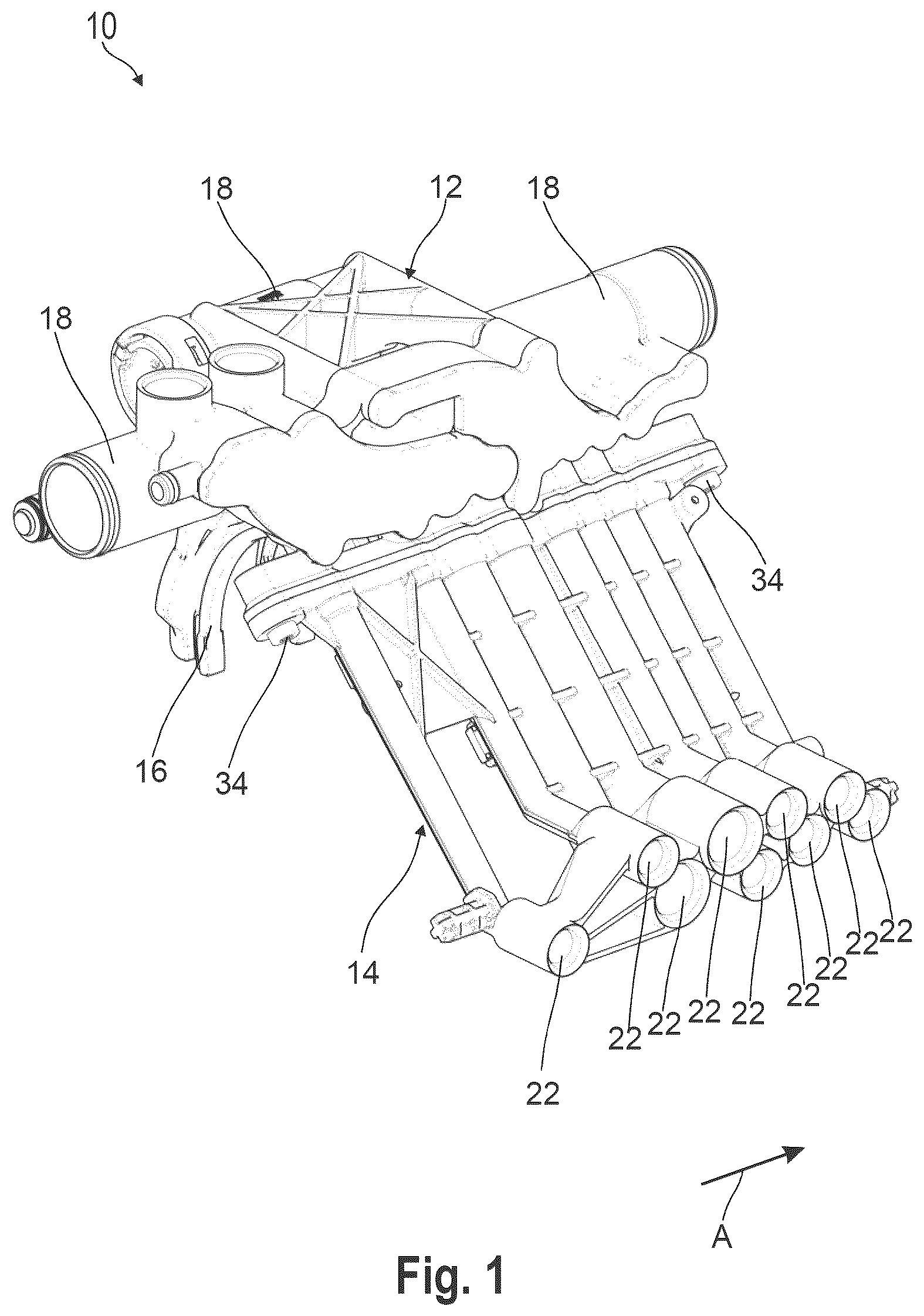 Patent US12612966 — Gear-change selector module — Figure 1