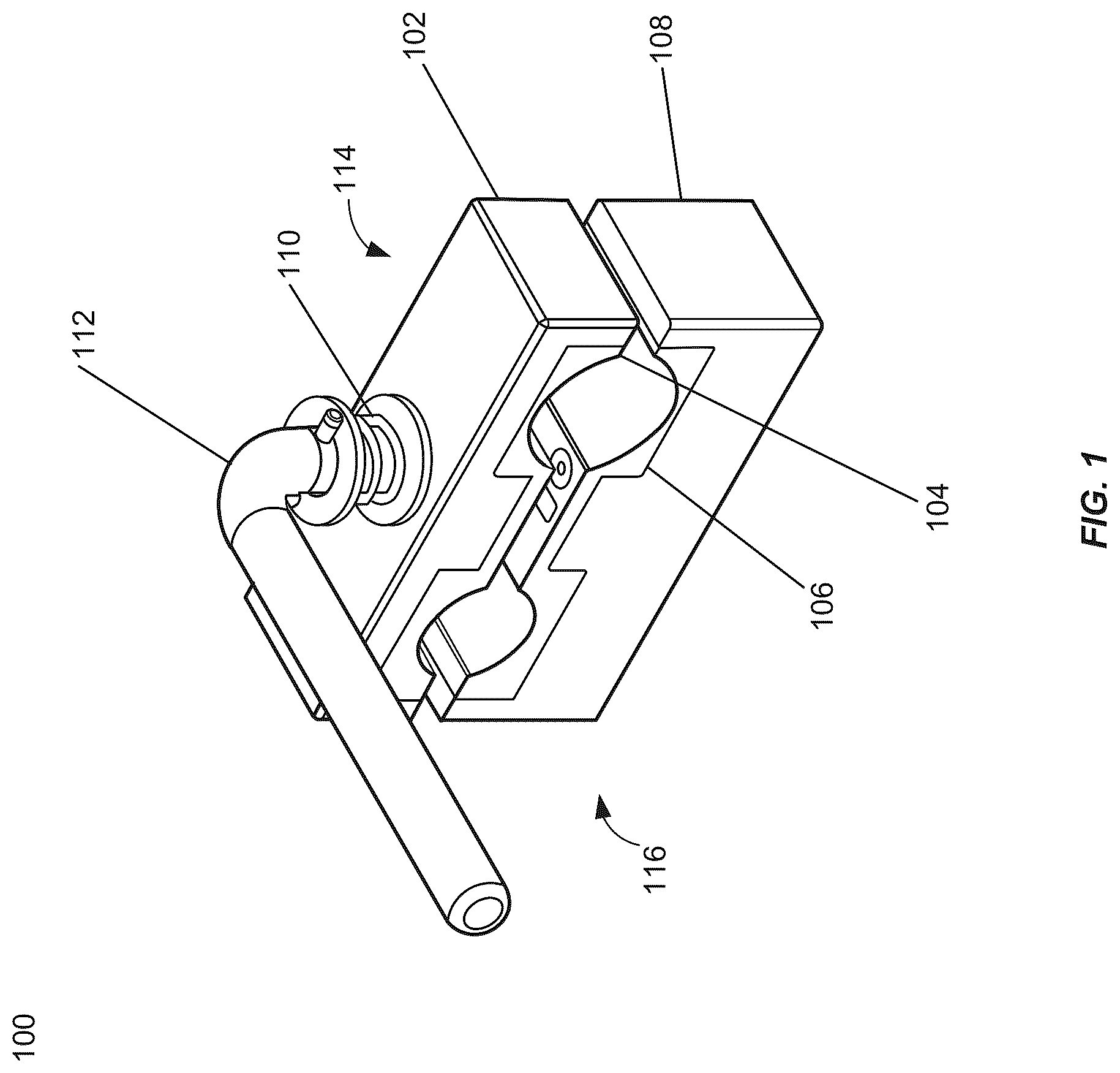Patent US12612980 — Clamp assembly for drilling service lines — Figure 1