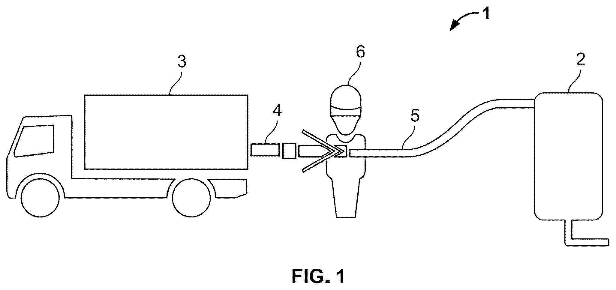 Patent US12612987 Figure 1 – Coupling nozzle for cryogenic fluid