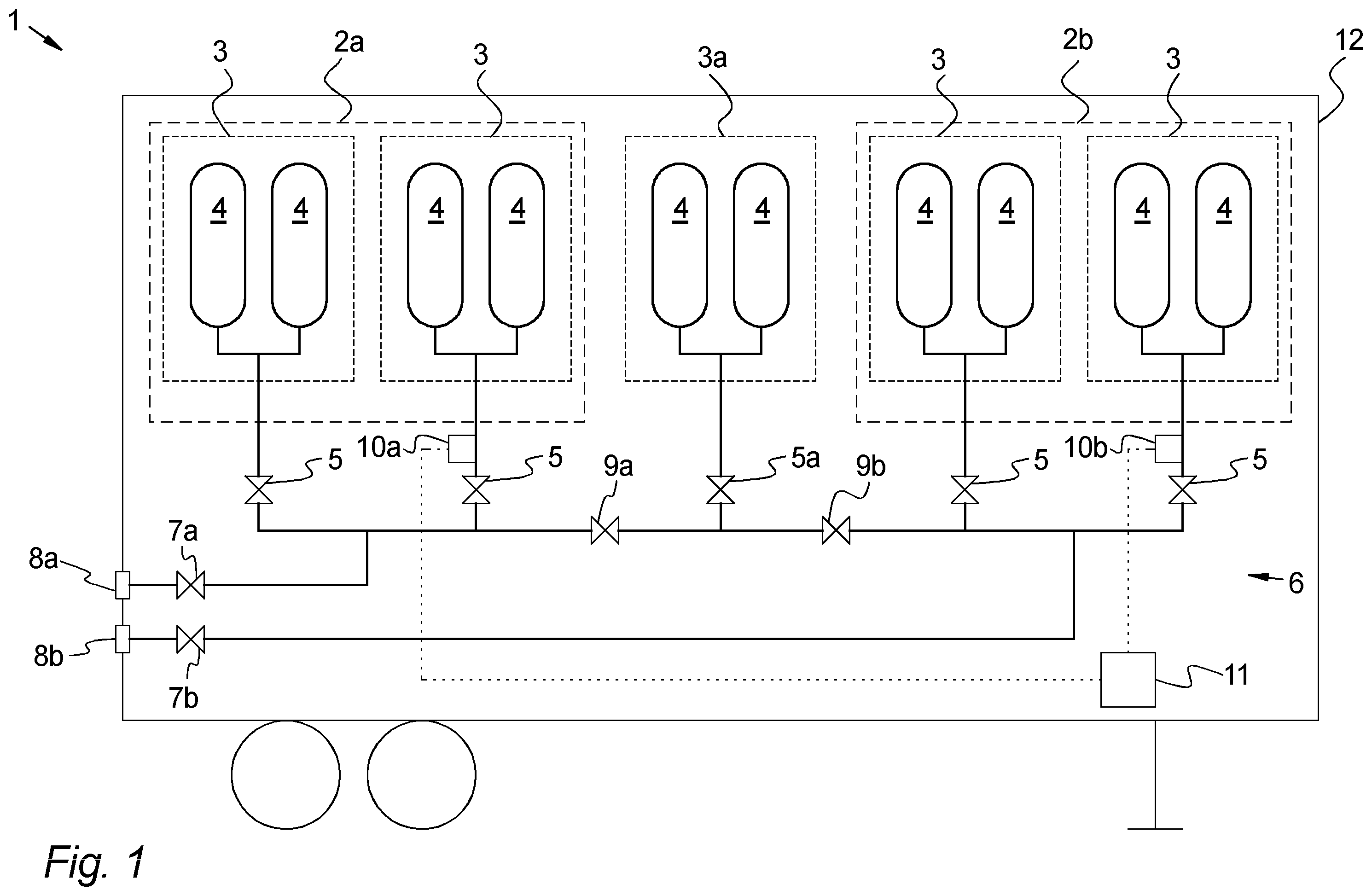 Patent US12613001 — MEGC trailer — Figure 1
