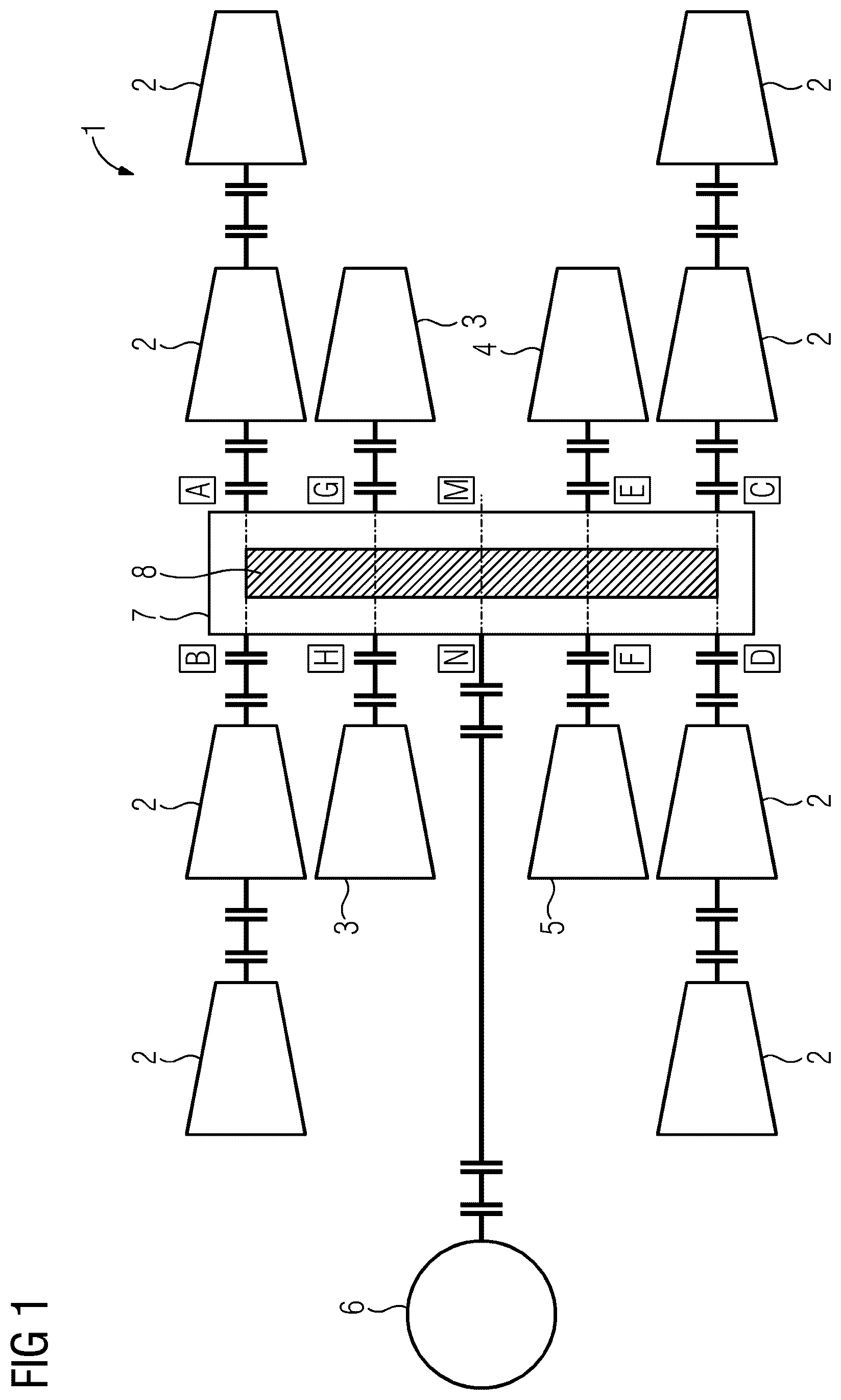 Patent US12613013 — Hydrogen compressor — Figure 1