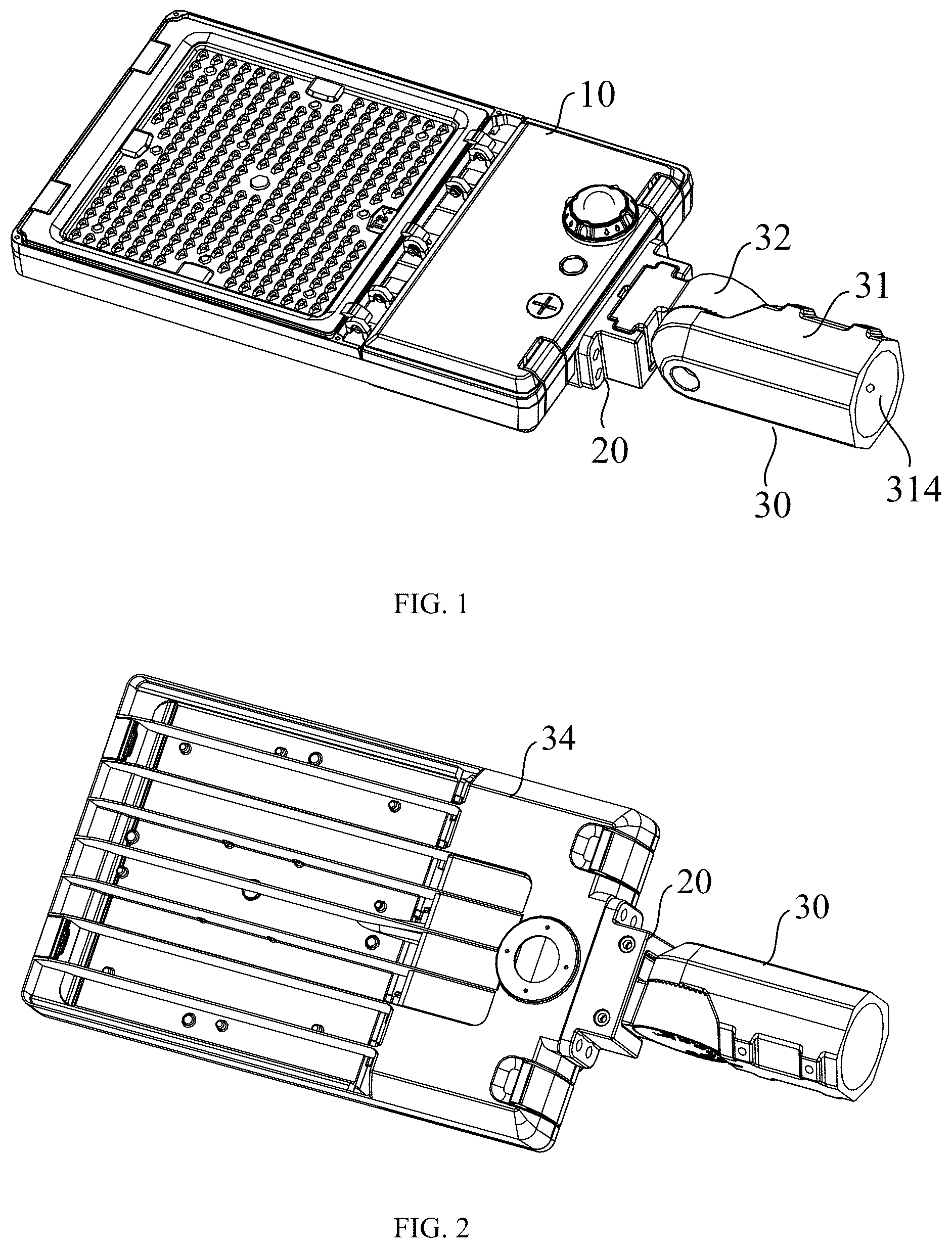 Patent US12613025 — LED lamp — Figure 1