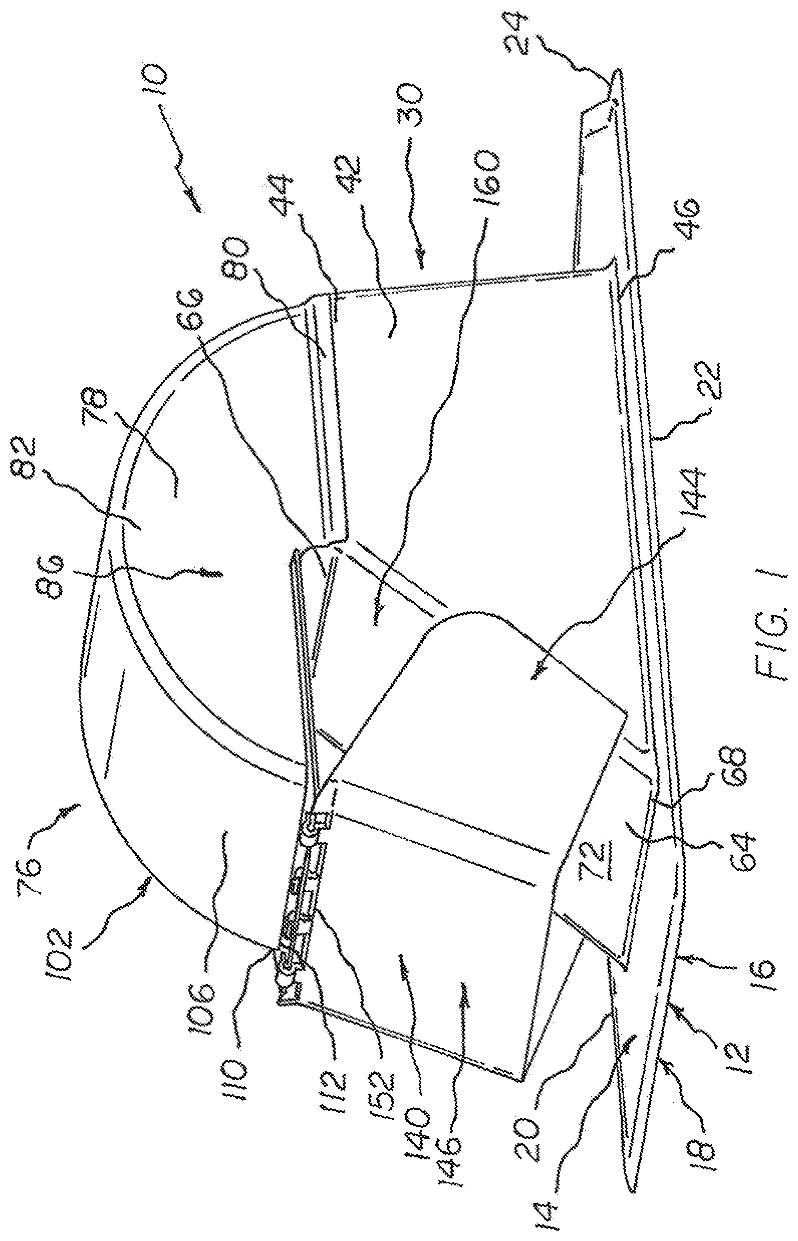 Patent US12613044 — Roof vent — Figure 1