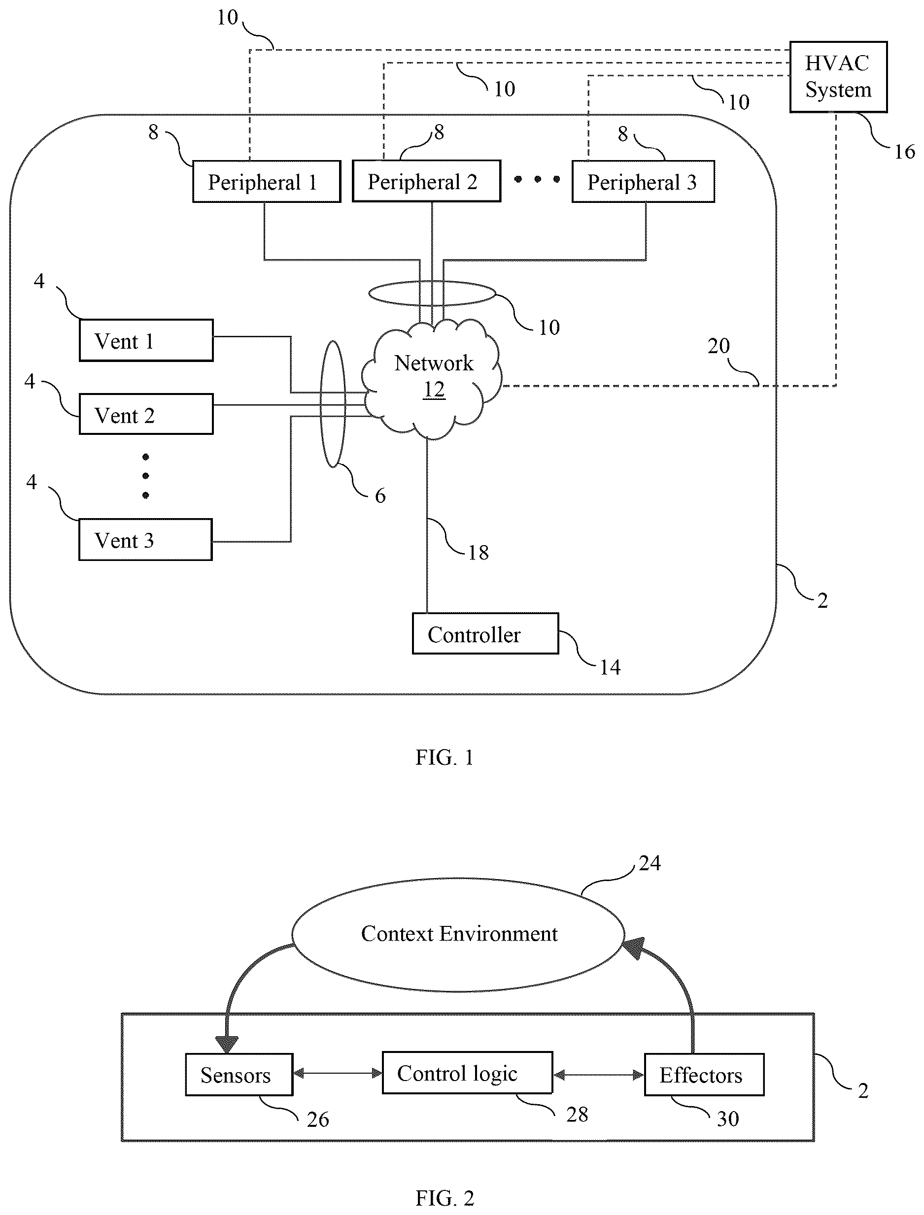 Patent US12613053 — Distributed zone control system — Figure 1