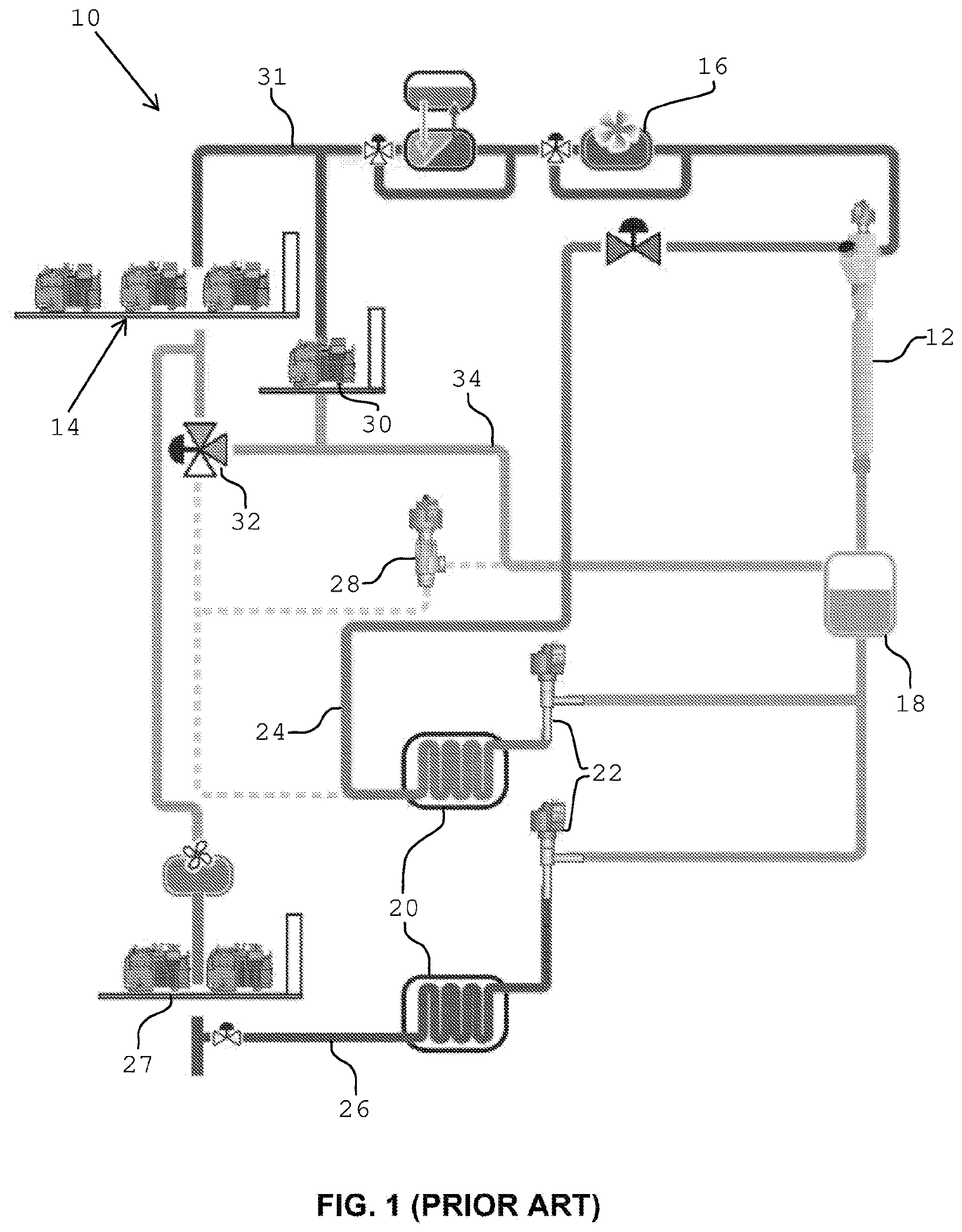 Patent US12613057 Figure 1 – Refrigeration system and method