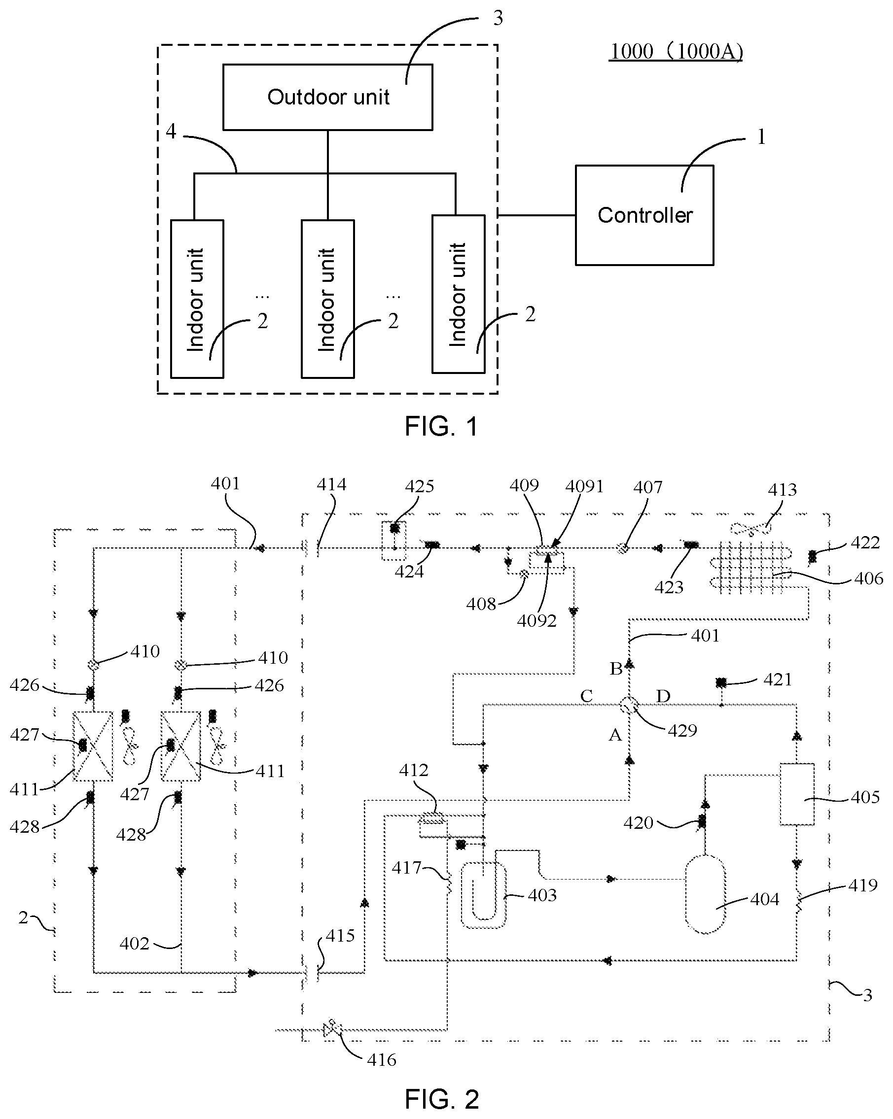 Patent US12613058 Figure 1 – Air conditioner and control method thereof