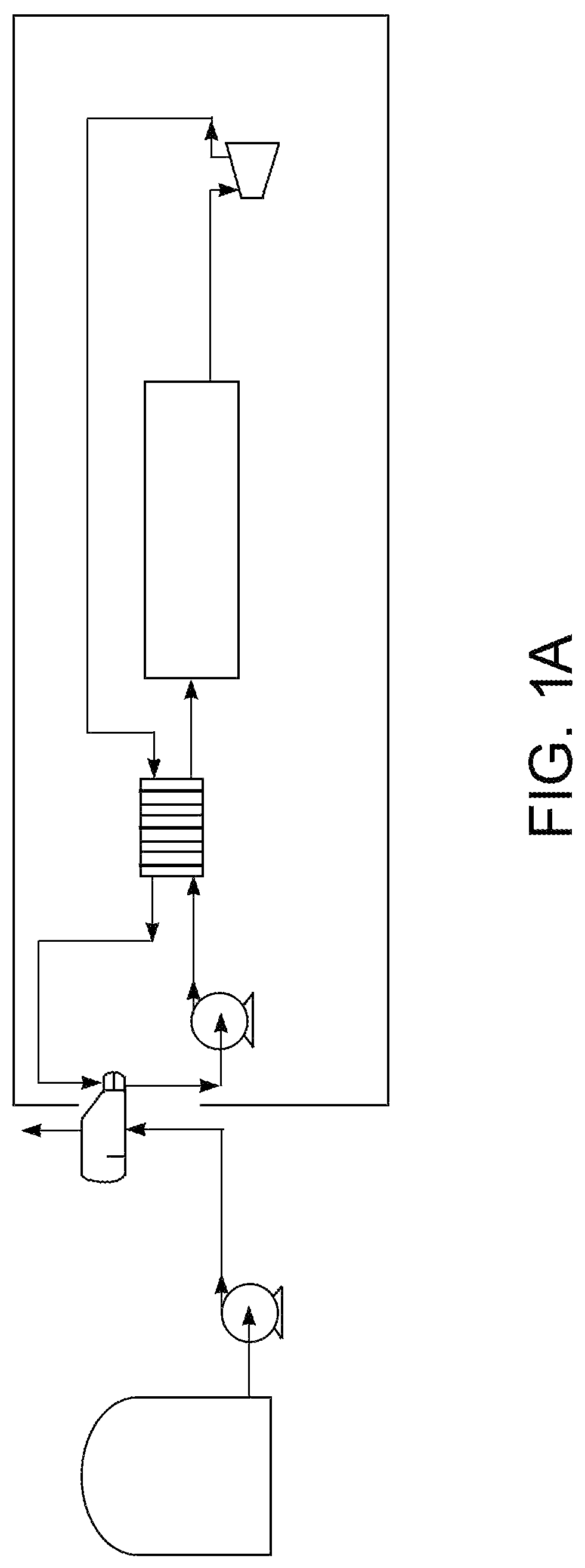 Patent US12613064 — Power generation process utilizing fuel, liquid air and/or oxygen with zero CO 2 emissions — Figure 1