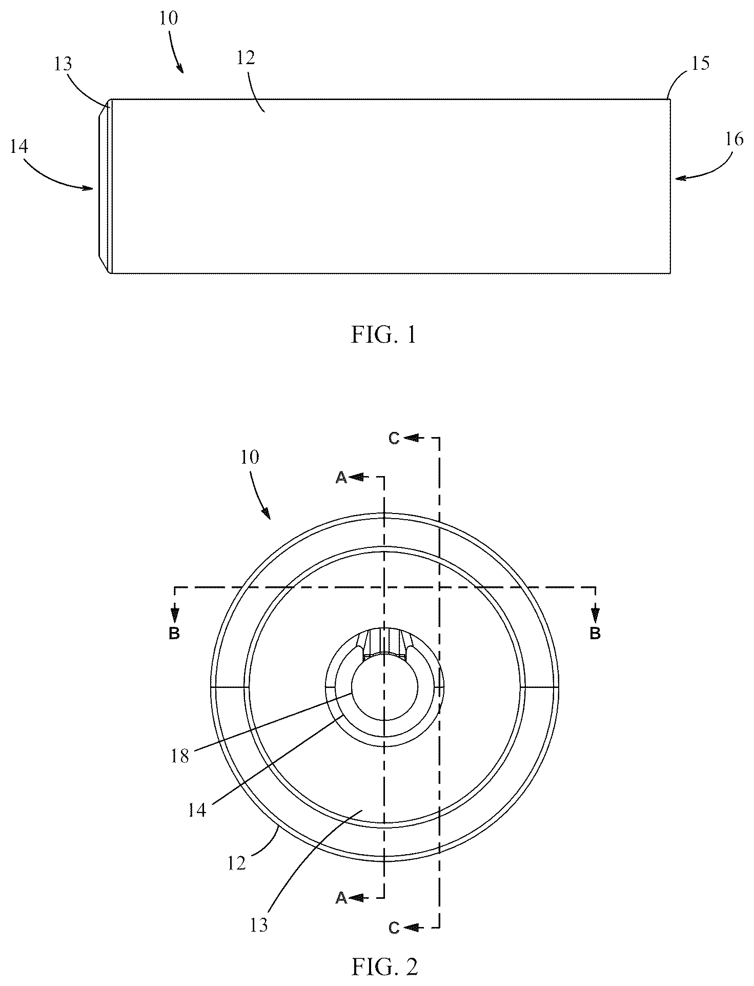 Patent US12613072 Figure 1 – Fluid pressure dampener with structurally improved baffles