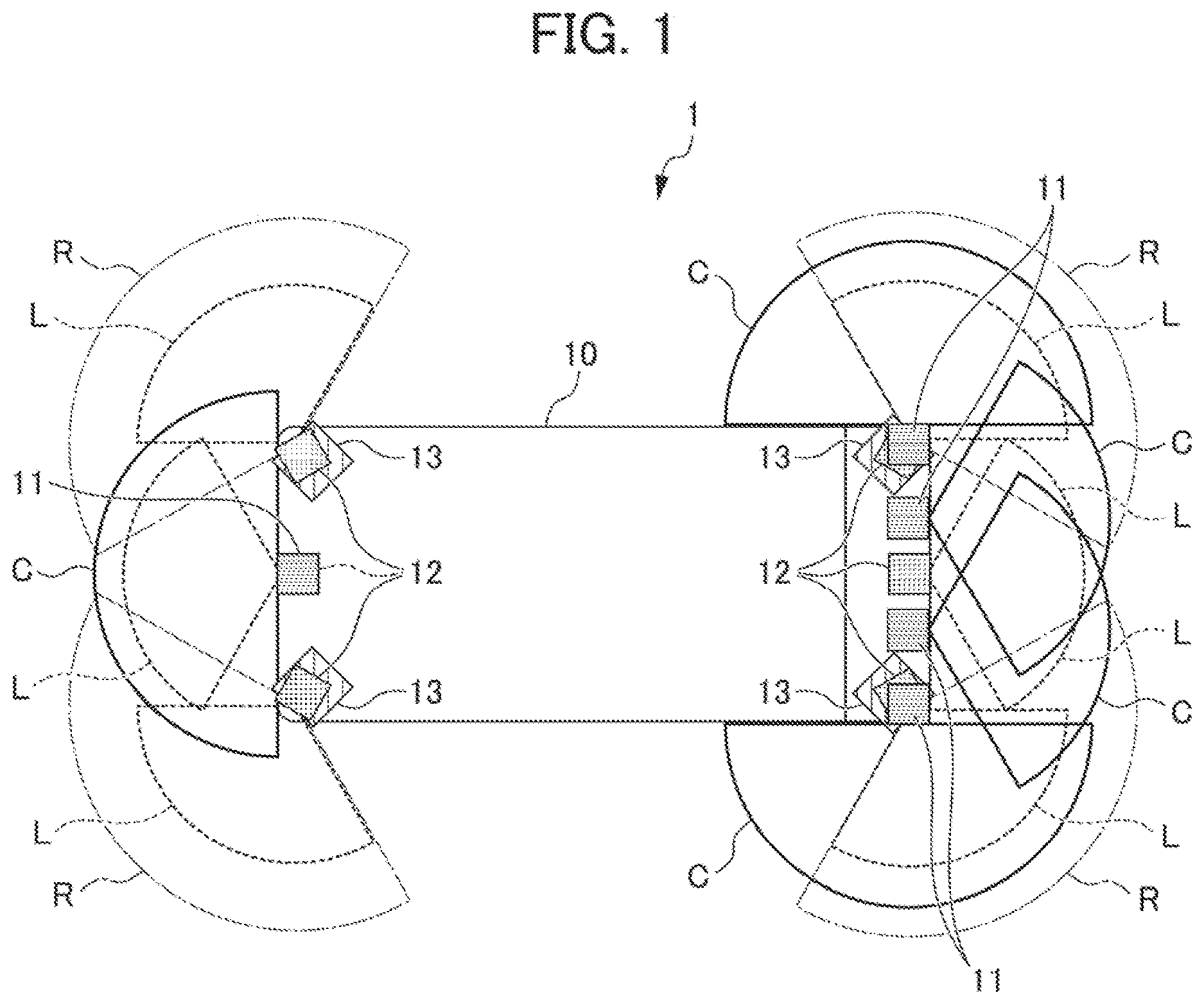 Patent US12613102 — Route generation device for autonomous mobile body — Figure 1
