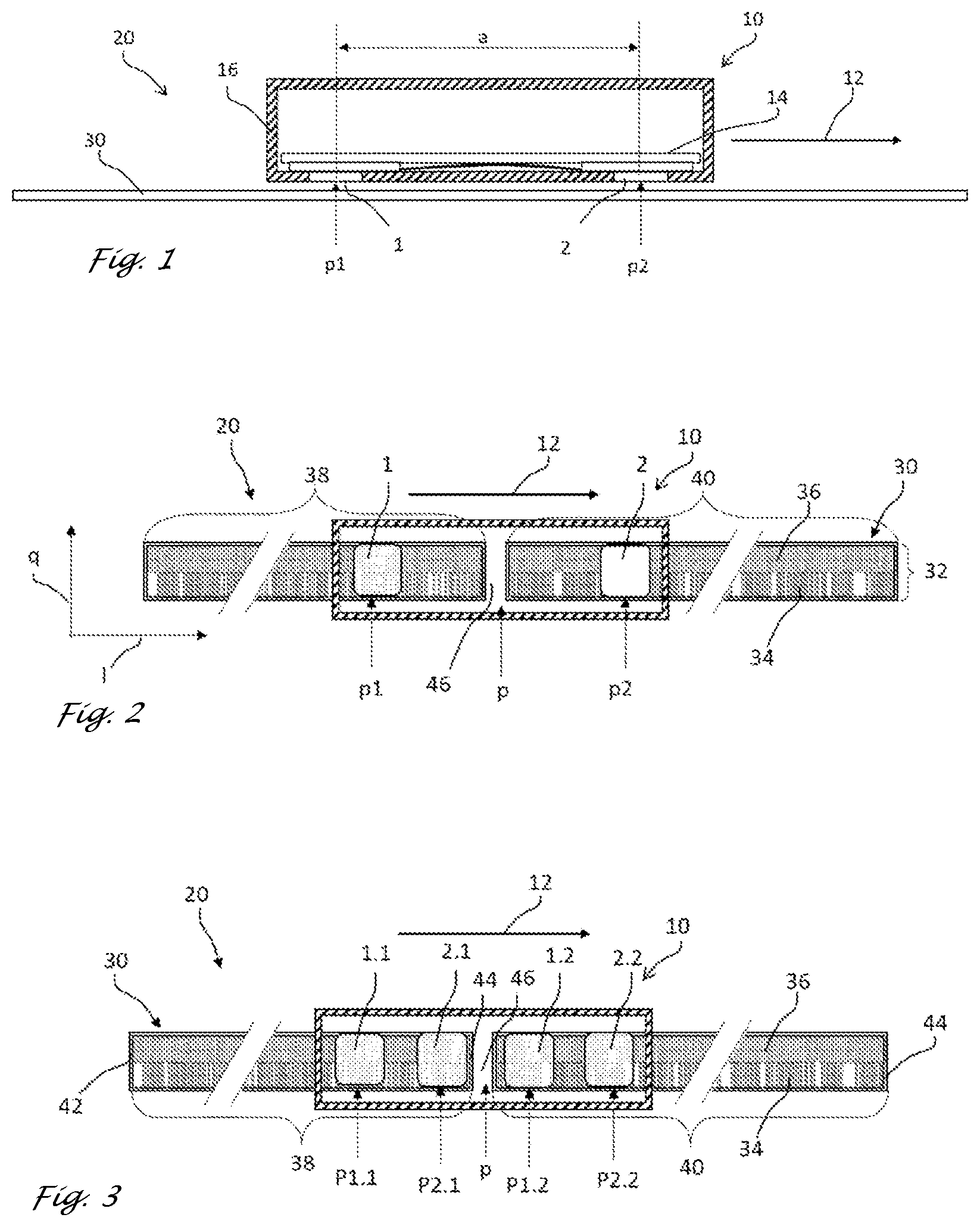 Patent US12613113 — Encoder system and method for determining the reading head position in an encoder system — Figure 1