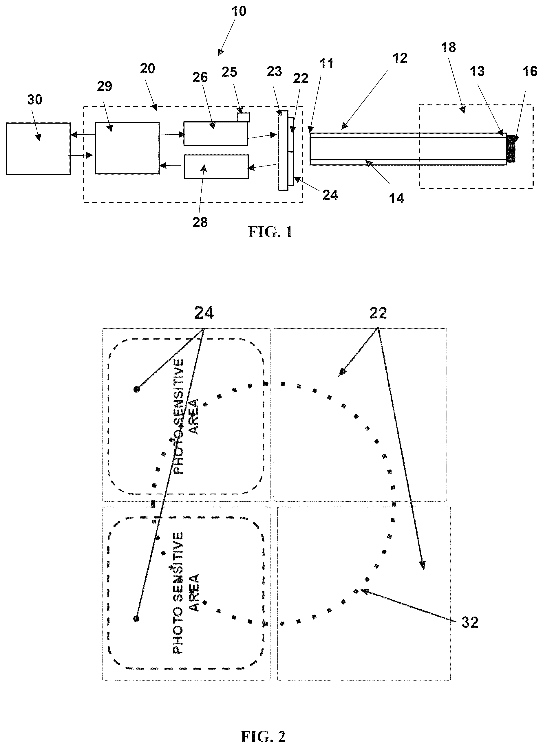 Patent US12613161 — Photoluminescent temperature measurement system — Figure 1
