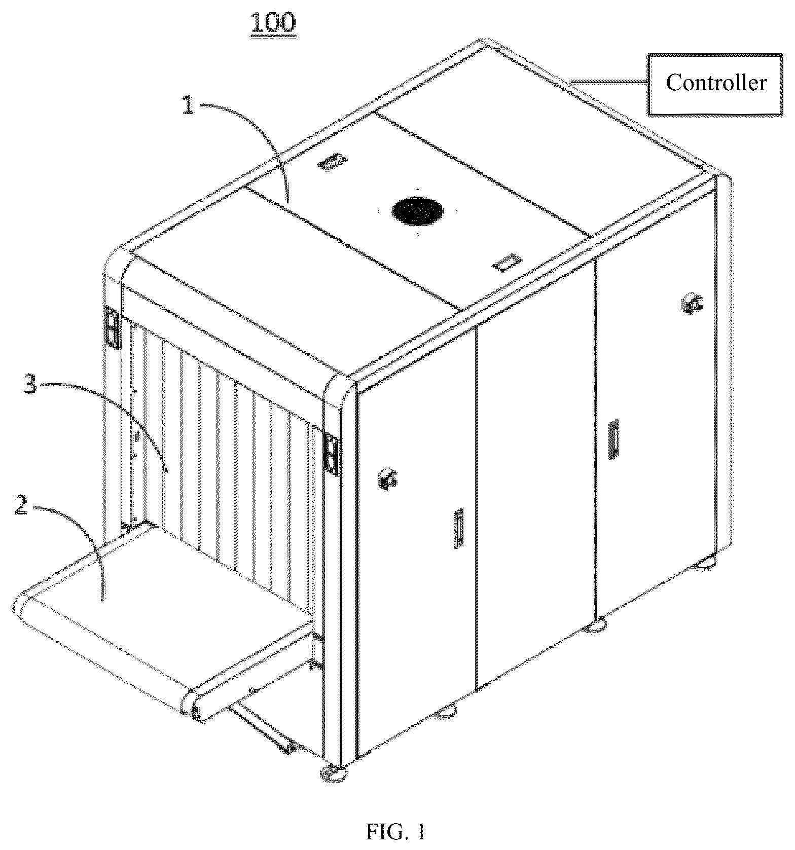 Patent US12613201 — Radiographic inspection device and method of inspecting object — Figure 1