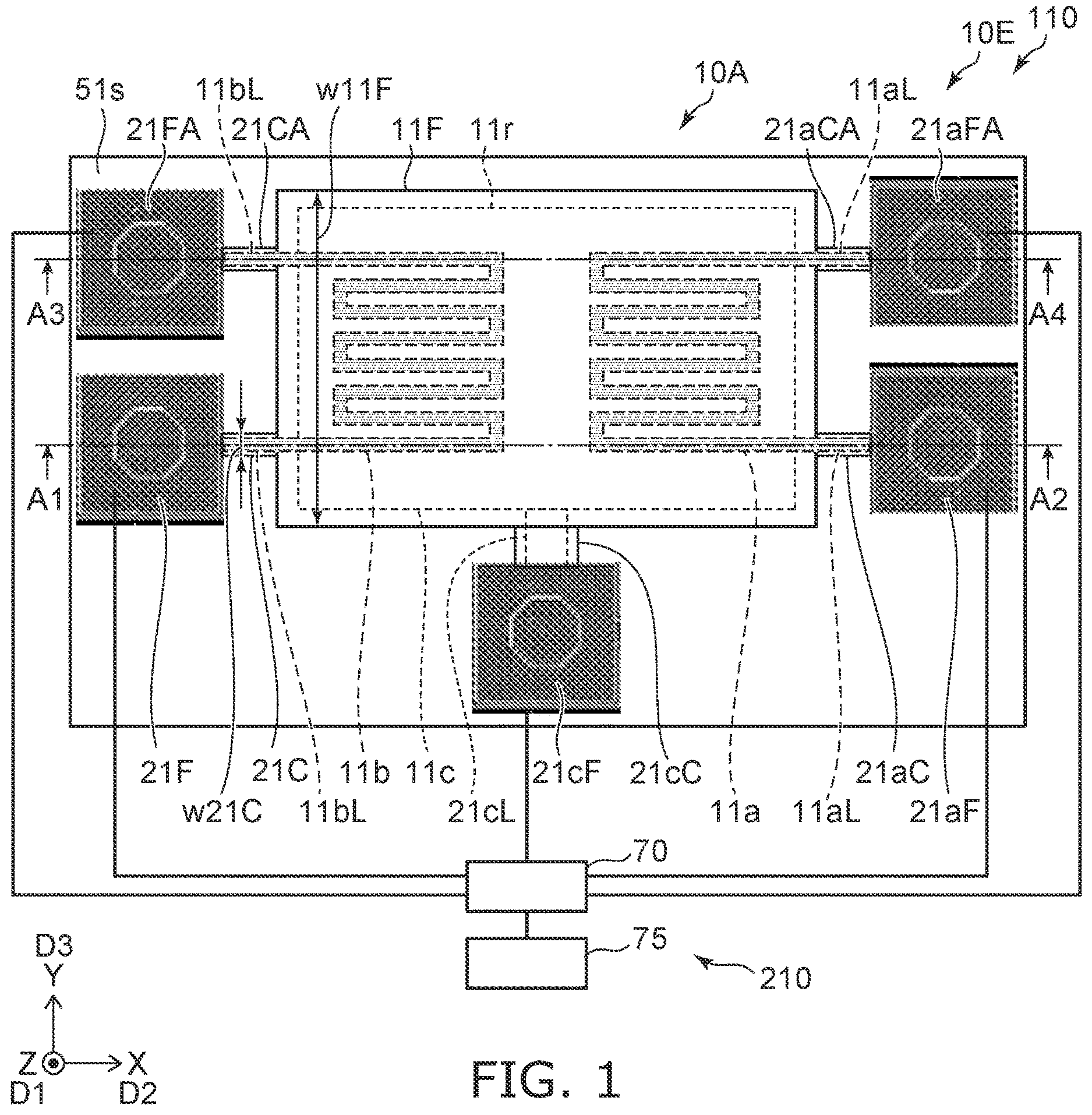 Patent US12613207 — Sensor and sensor system — Figure 1