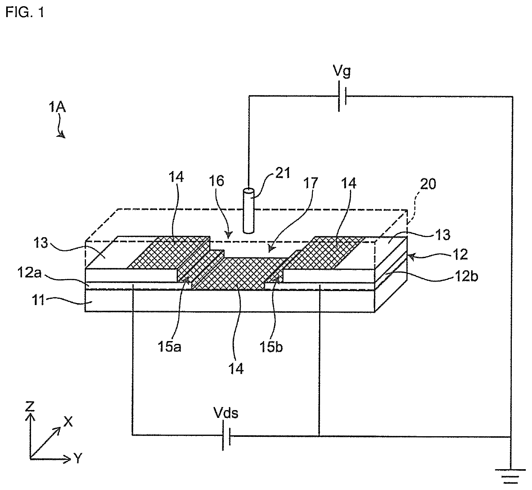 Patent US12613217 — Semiconductor device and method of manufacturing semiconductor device — Figure 1