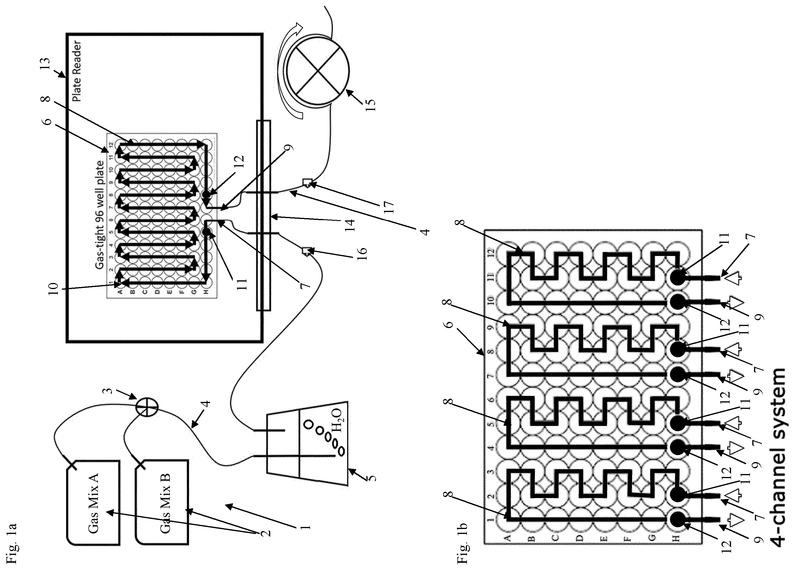 Patent US12613230 — Device and process for analysing gas effects in samples — Figure 1